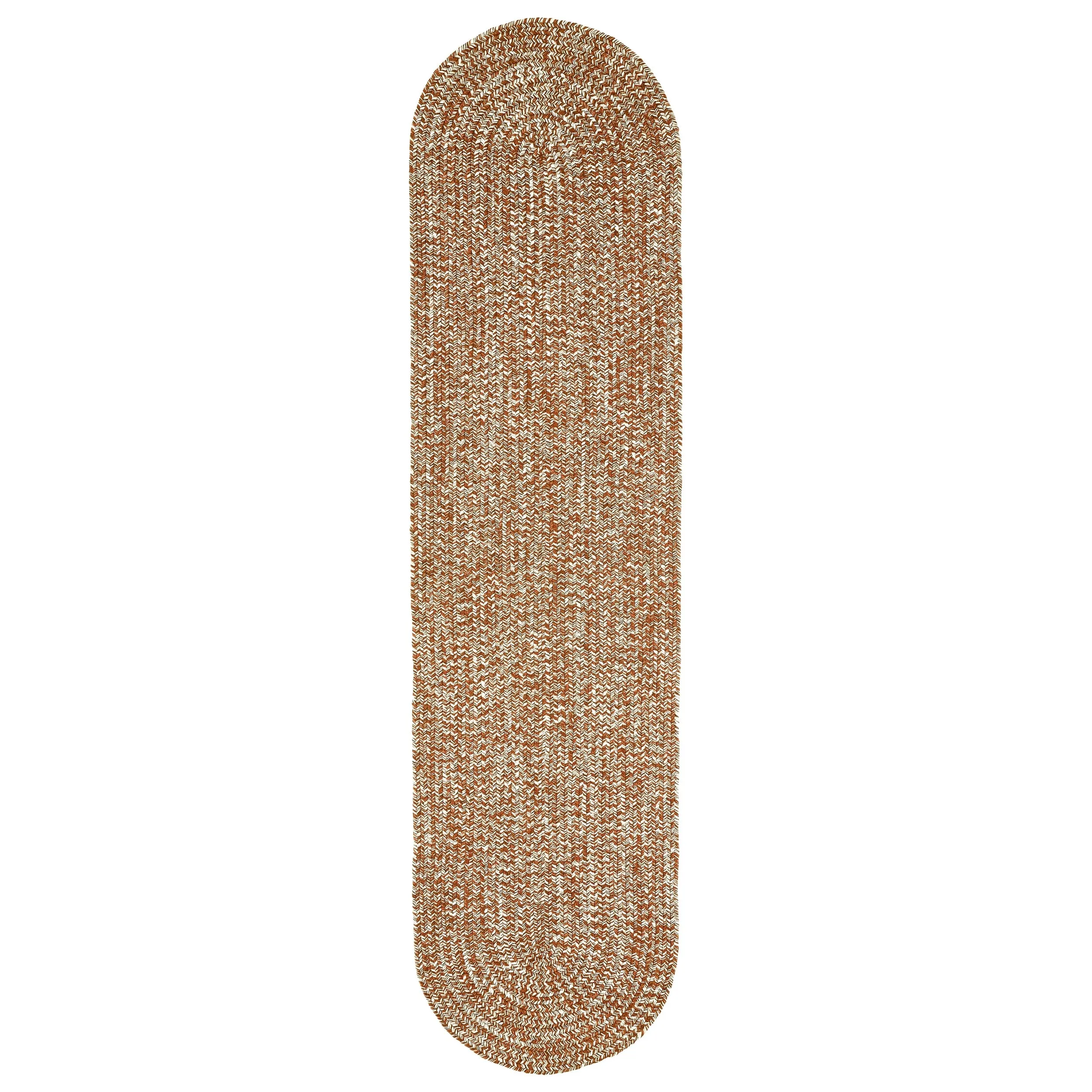 Superior Modern Rustic Bohemian Reversible Multi-Tone Braided Indoor Outdoor Area Rug