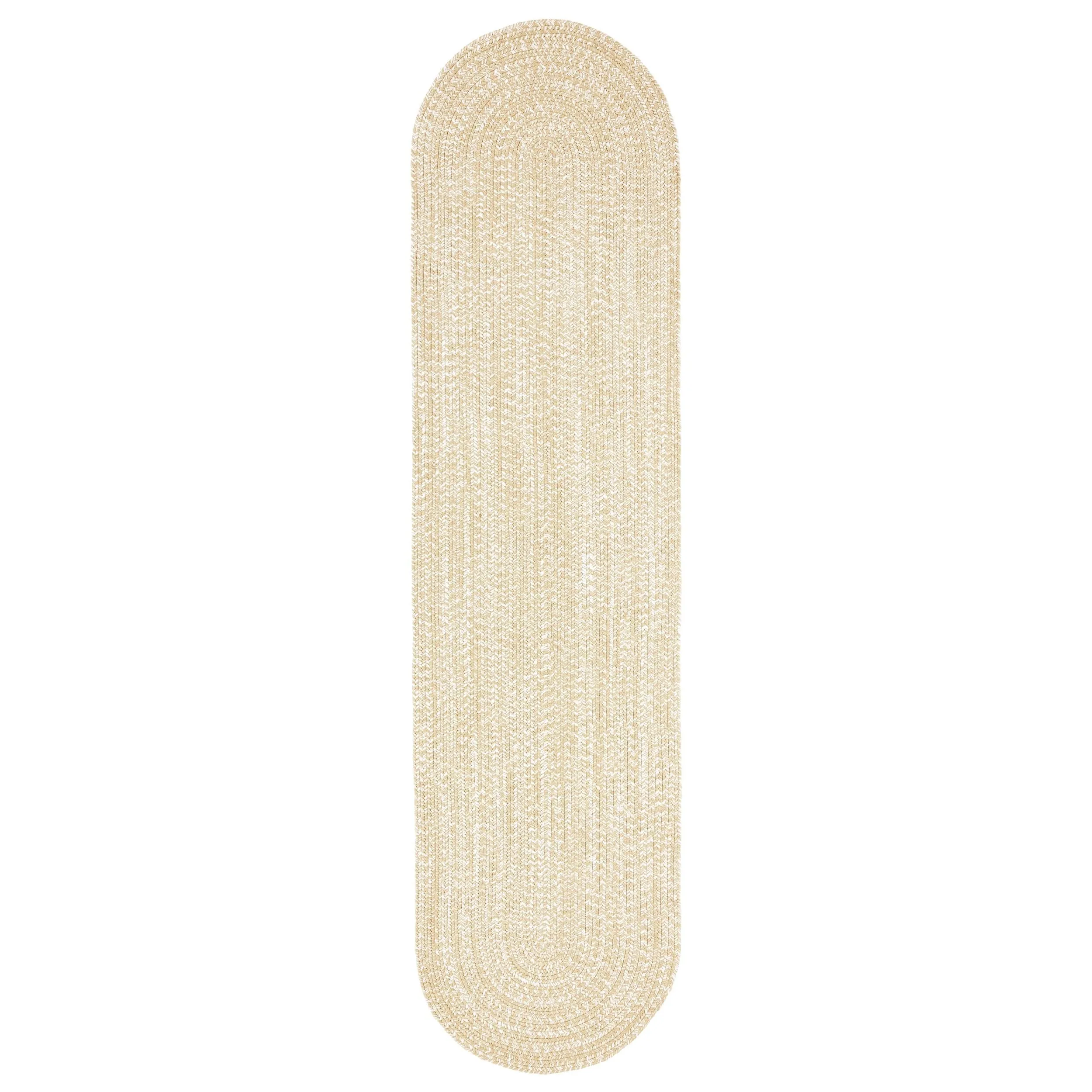Superior Modern Rustic Bohemian Reversible Multi-Tone Braided Indoor Outdoor Area Rug