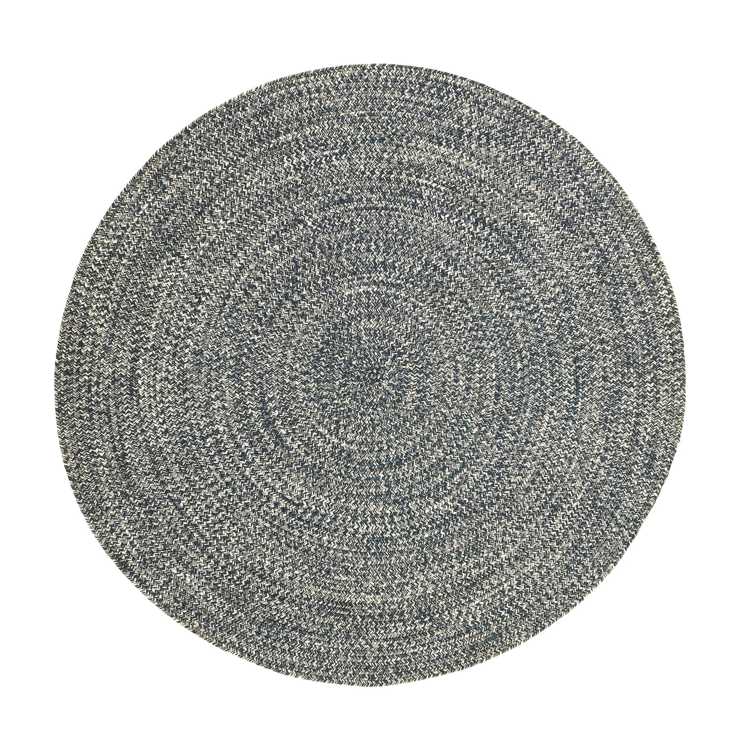 Superior Modern Rustic Bohemian Reversible Multi-Tone Braided Indoor Outdoor Area Rug