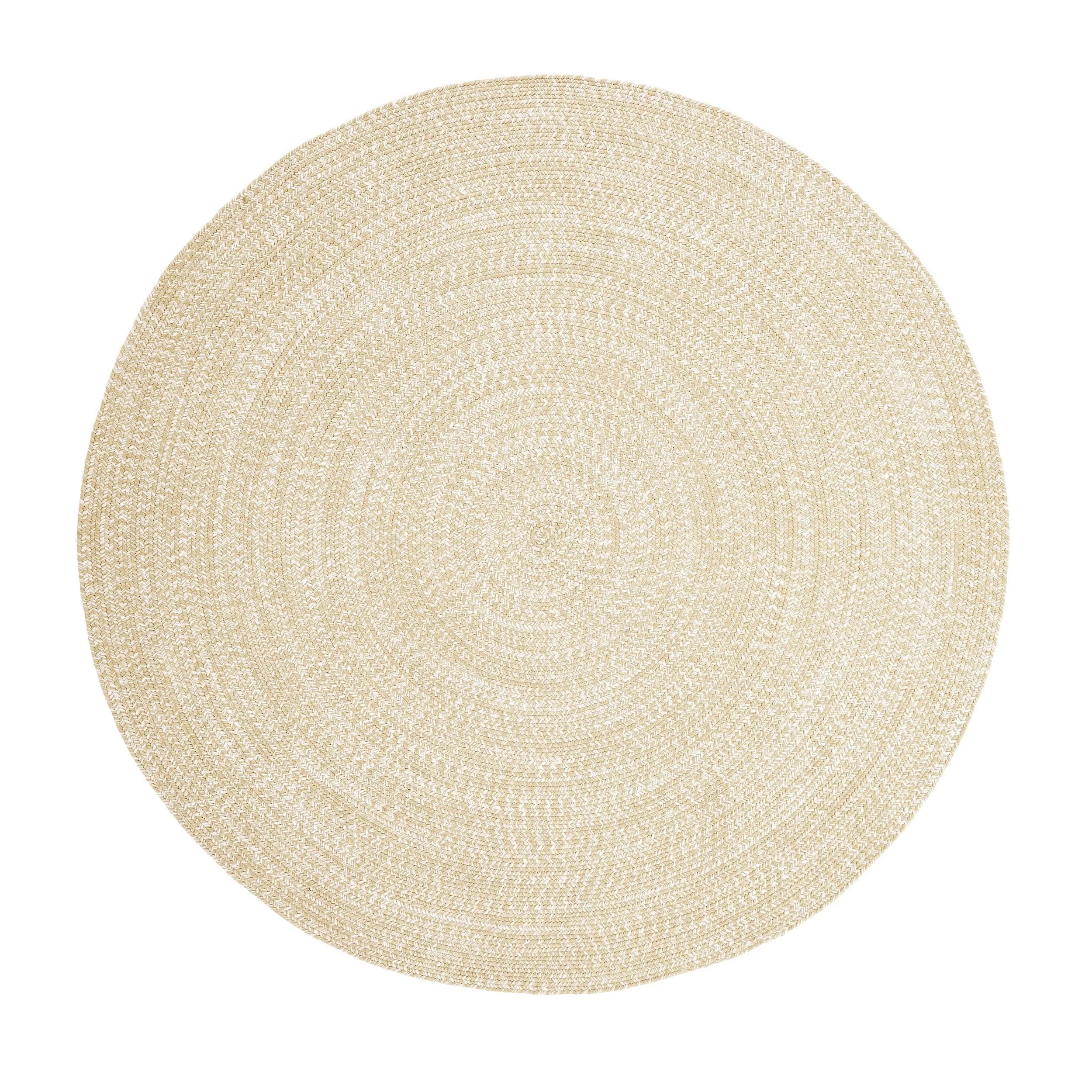 Superior Modern Rustic Bohemian Reversible Multi-Tone Braided Indoor Outdoor Area Rug