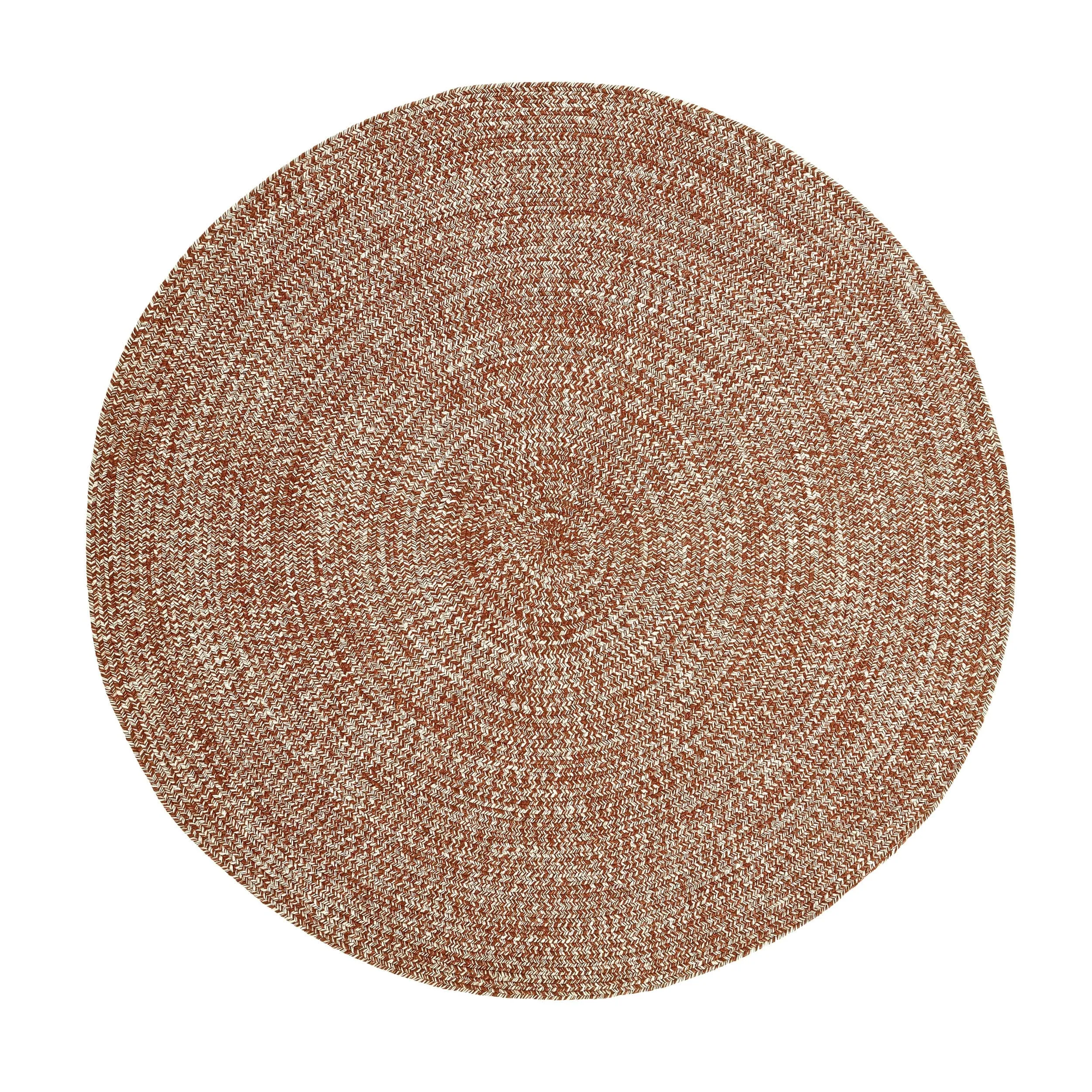 Superior Modern Rustic Bohemian Reversible Multi-Tone Braided Indoor Outdoor Area Rug