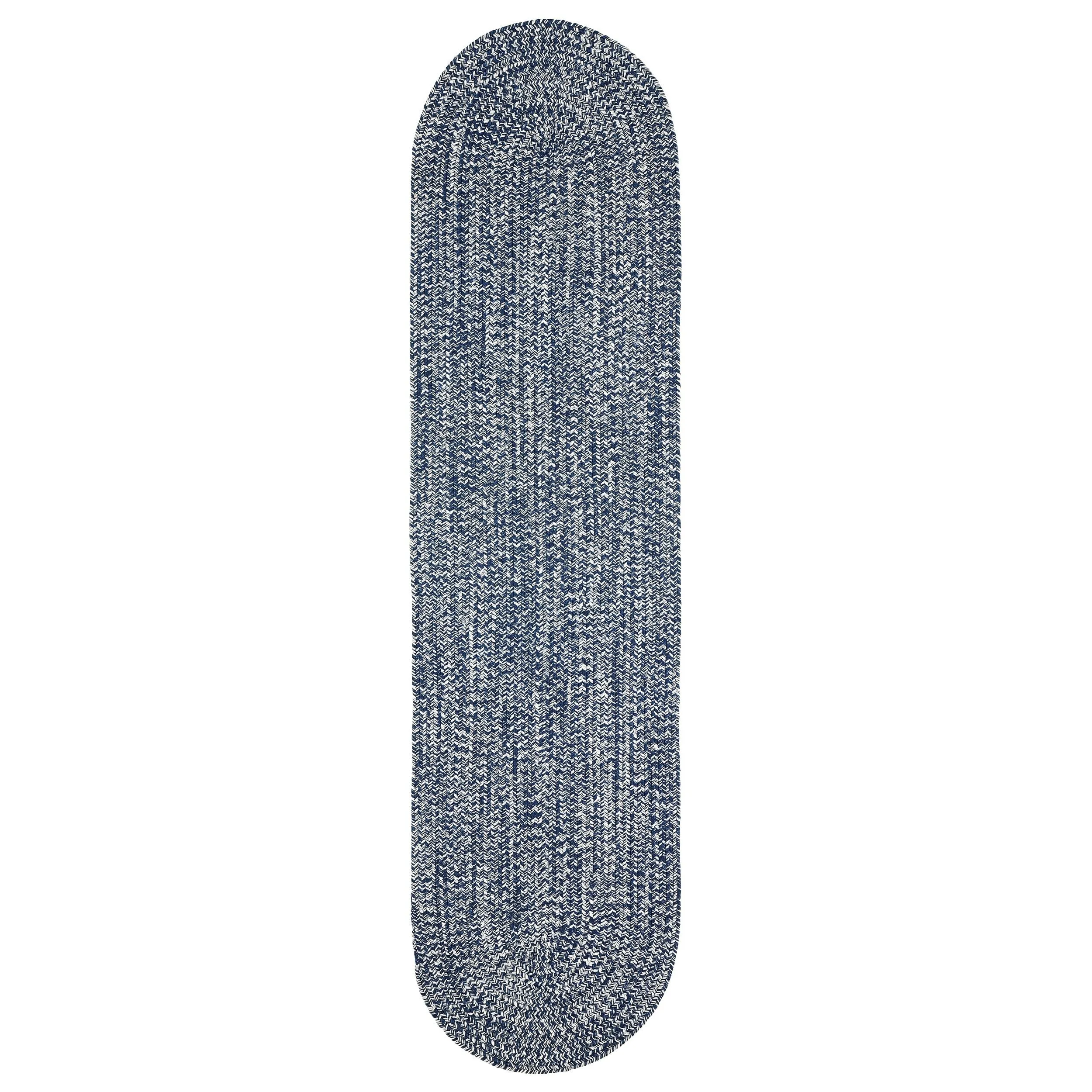 Superior Modern Rustic Bohemian Reversible Multi-Tone Braided Indoor Outdoor Area Rug