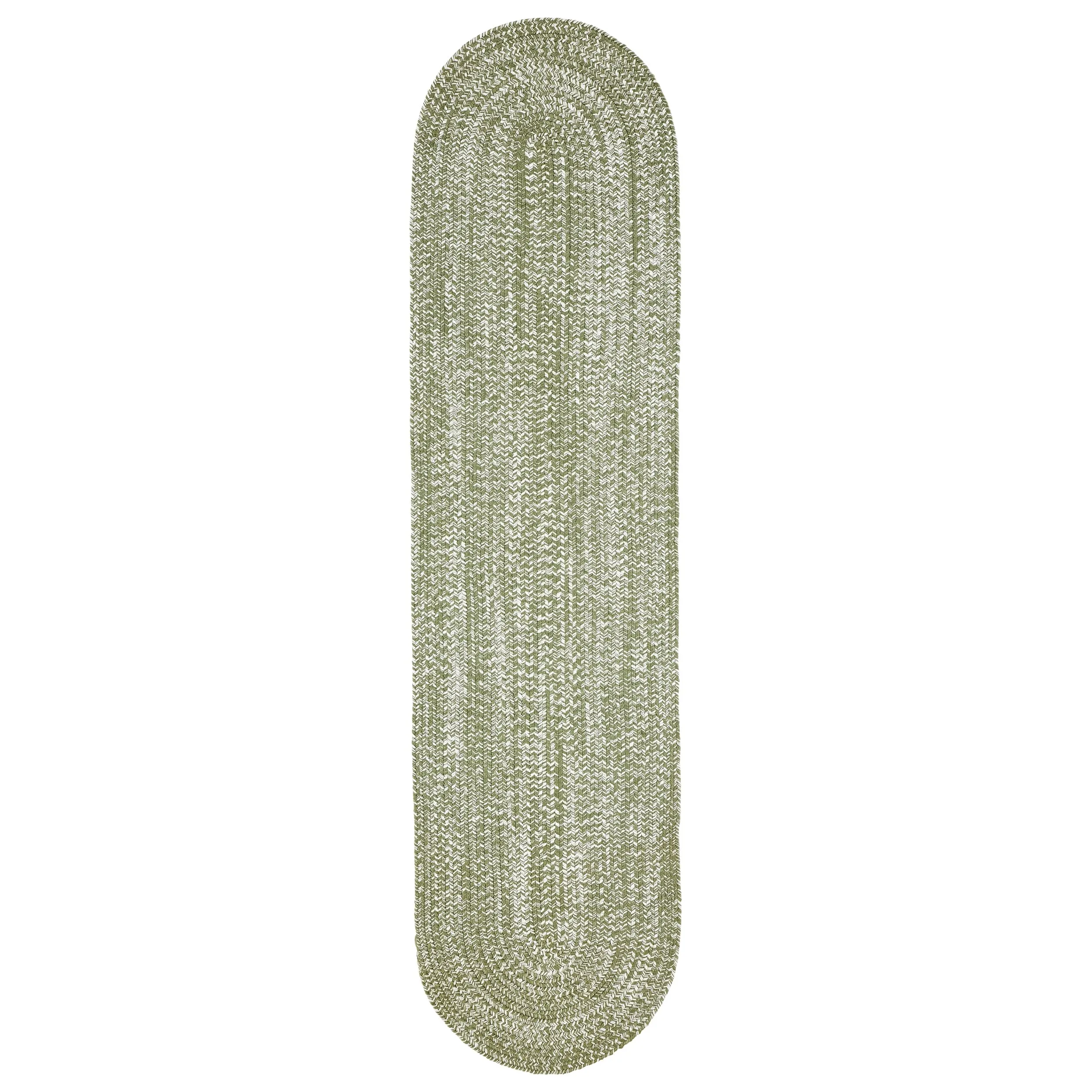 Superior Modern Rustic Bohemian Reversible Multi-Tone Braided Indoor Outdoor Area Rug