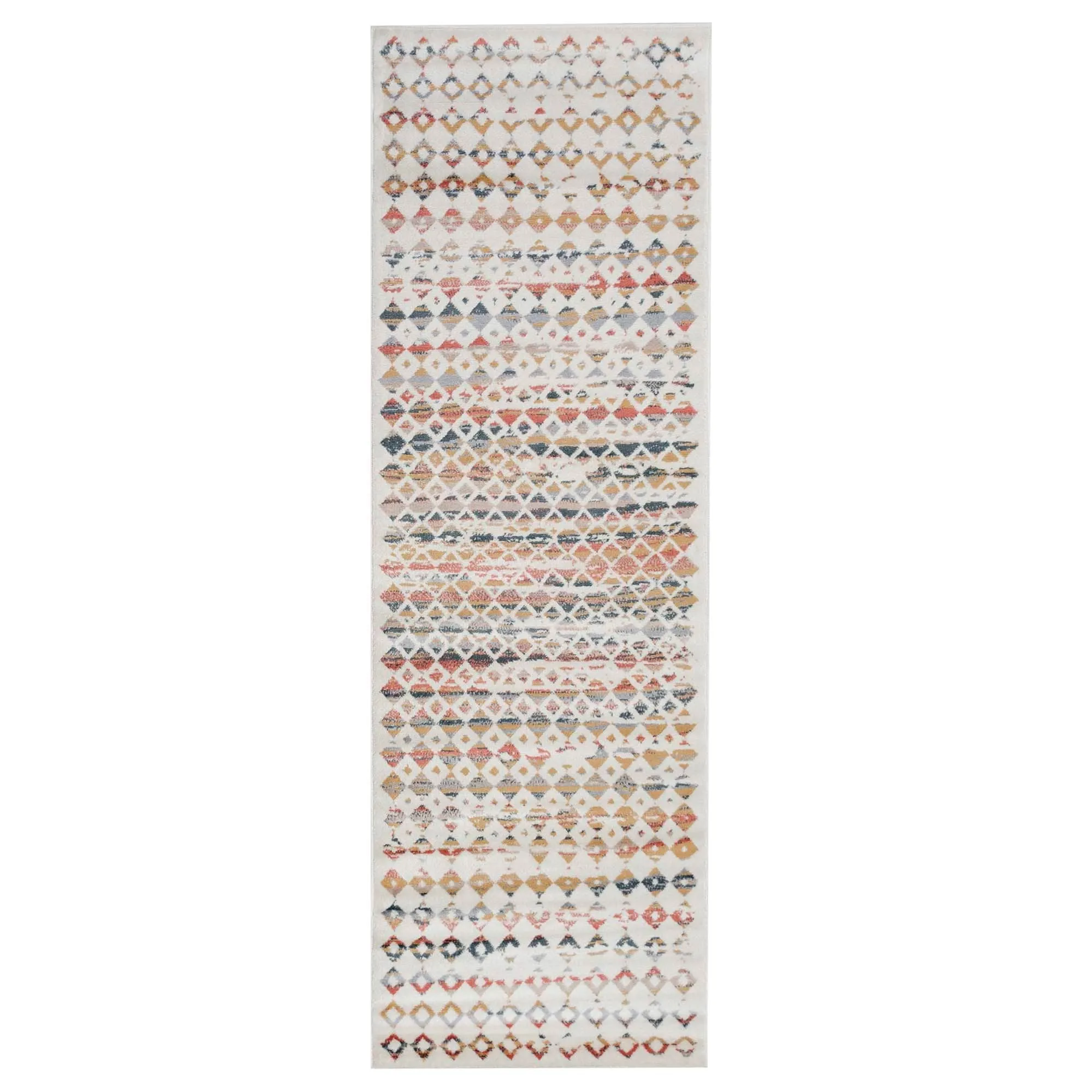 Superior Numair Abstract Geometric Diamonds Indoor Runner or Area Rug