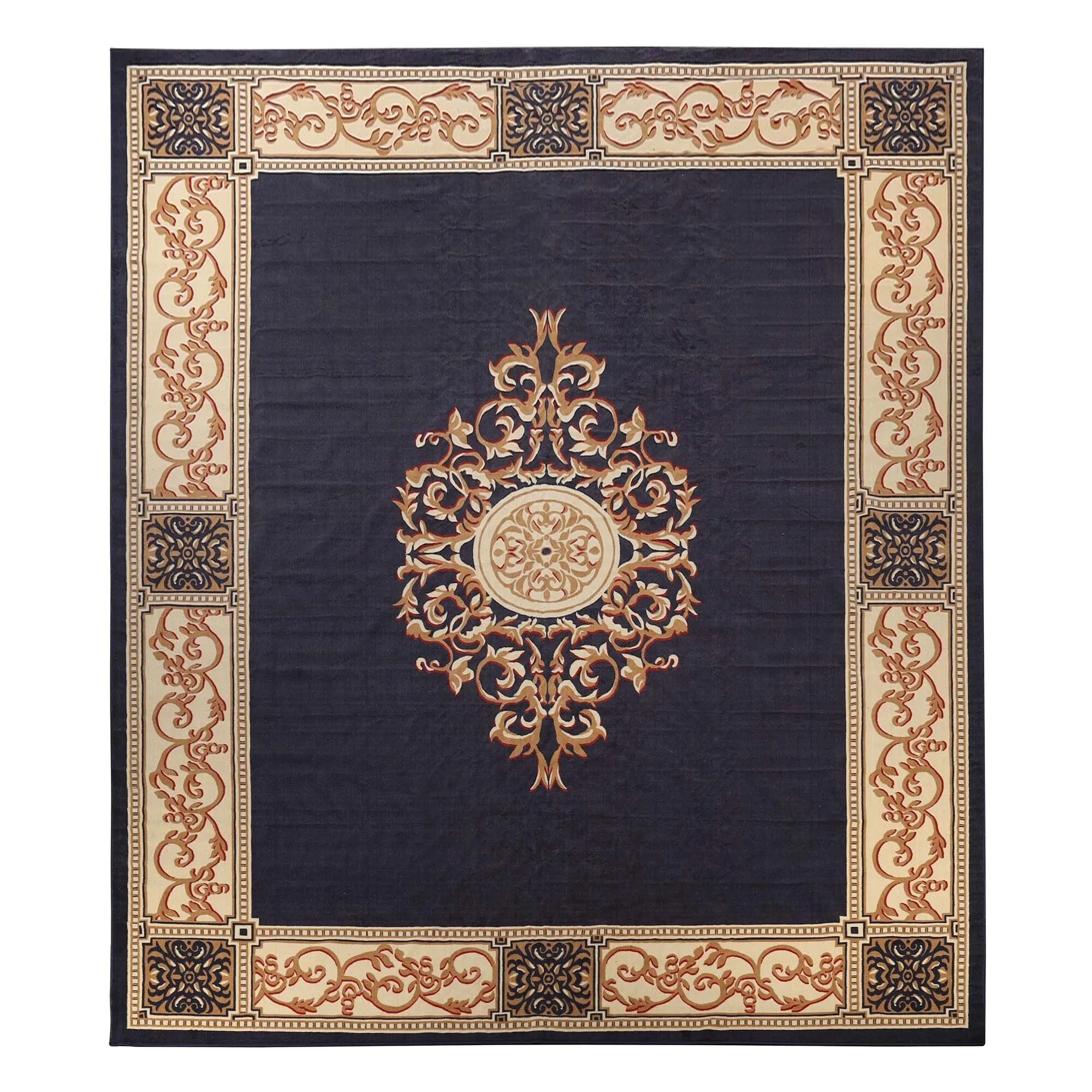 Superior Oversized Medallion Modern Bohemian Indoor Runner or Area Rug