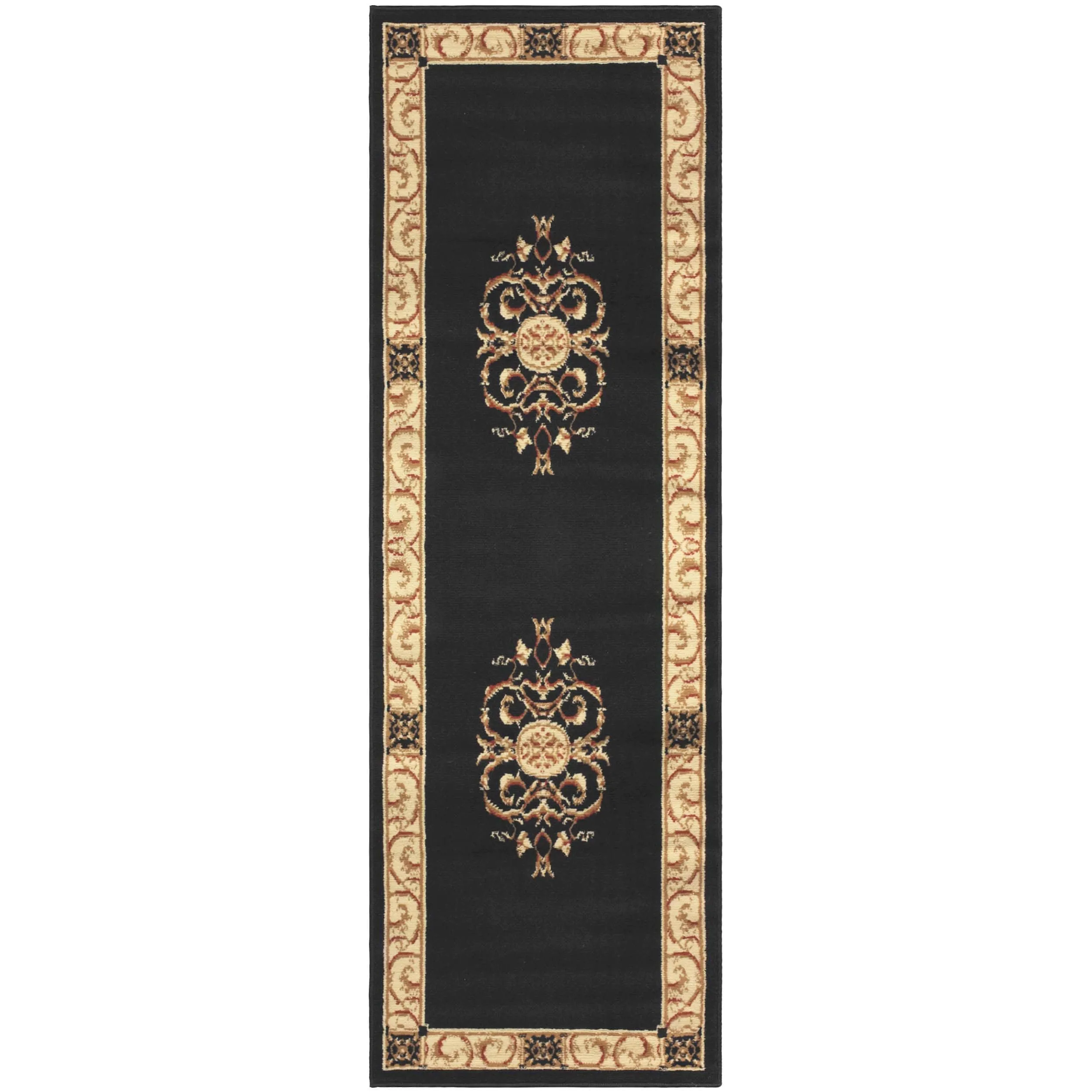 Superior Oversized Medallion Modern Bohemian Indoor Runner or Area Rug
