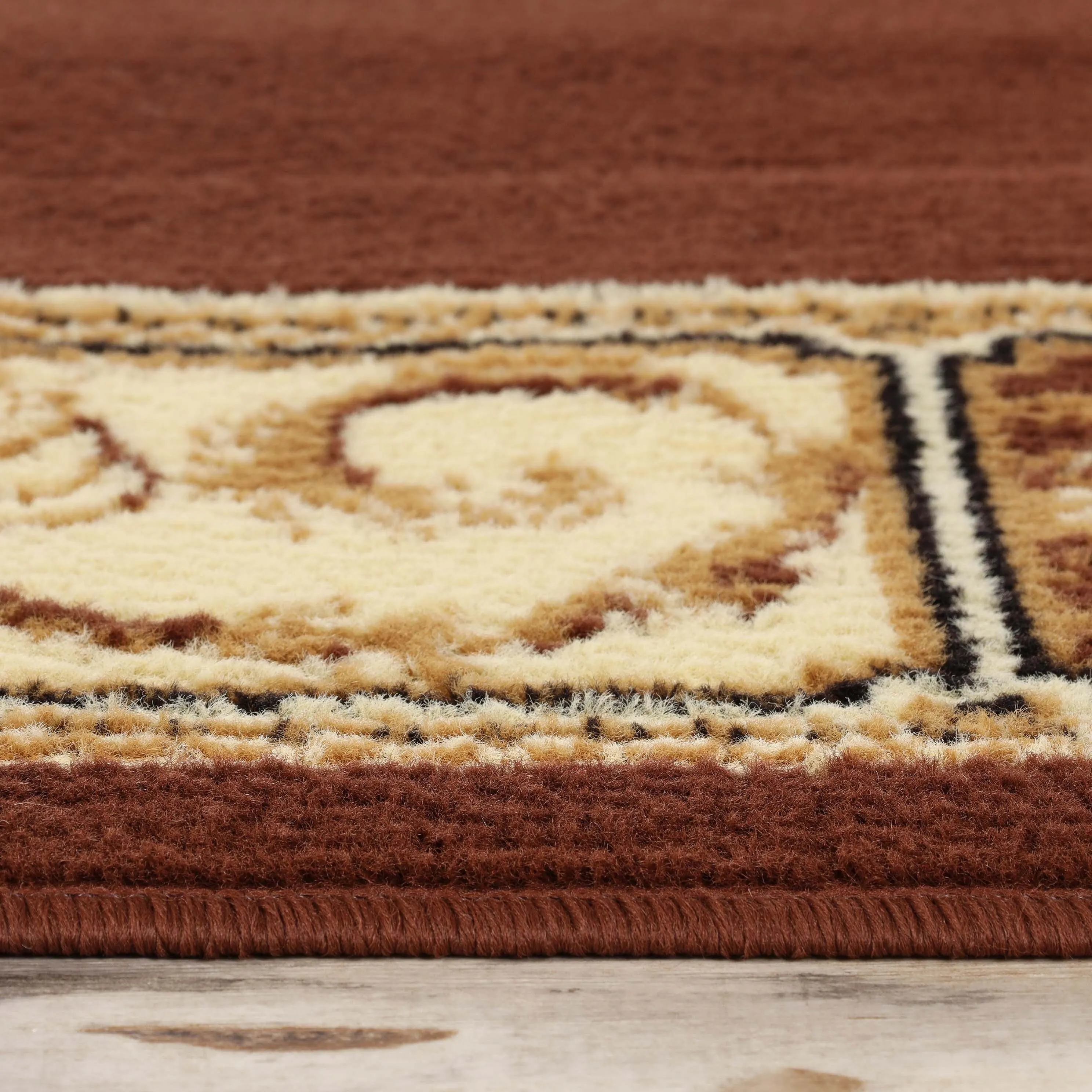Superior Oversized Medallion Modern Bohemian Indoor Runner or Area Rug