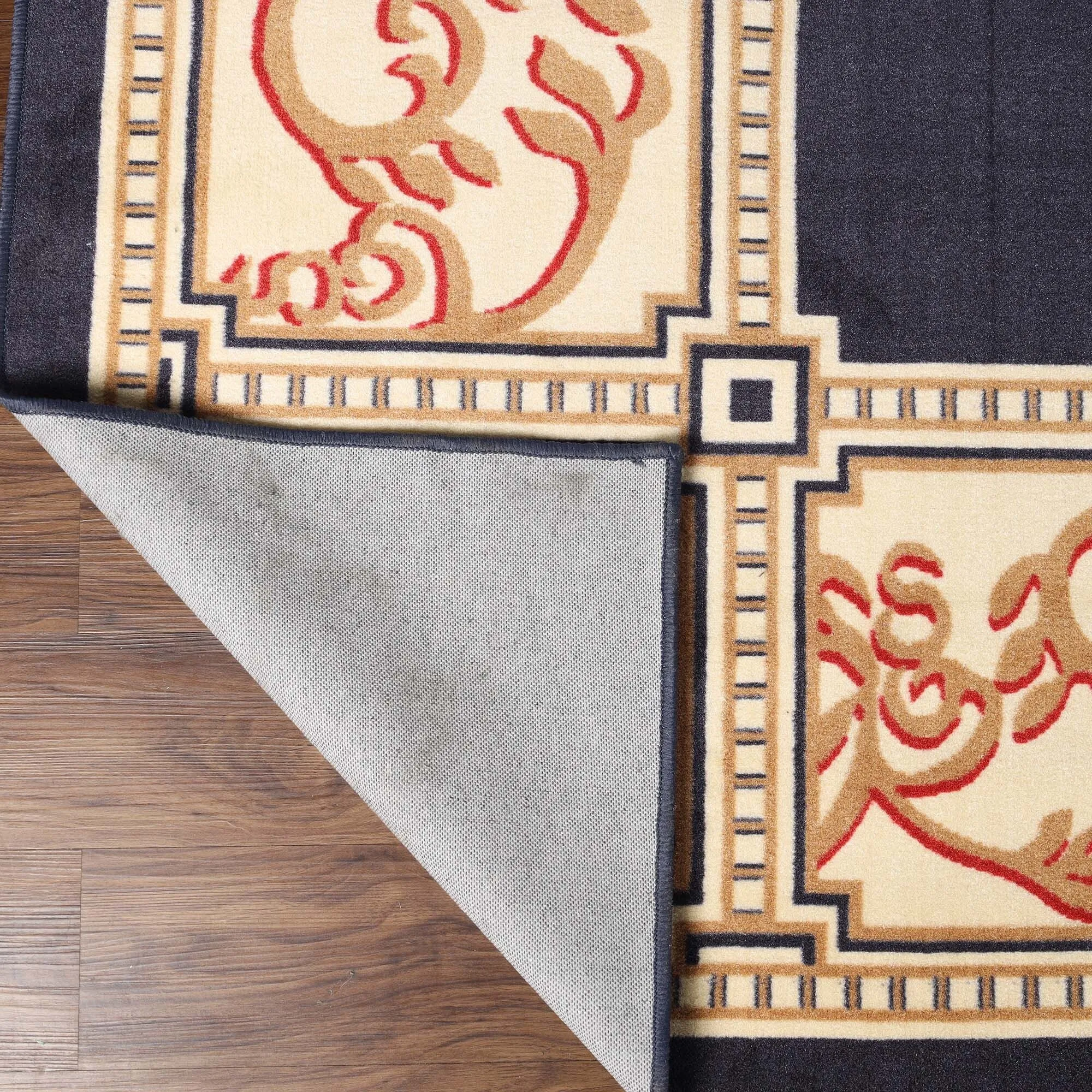 Superior Oversized Medallion Modern Bohemian Indoor Runner or Area Rug