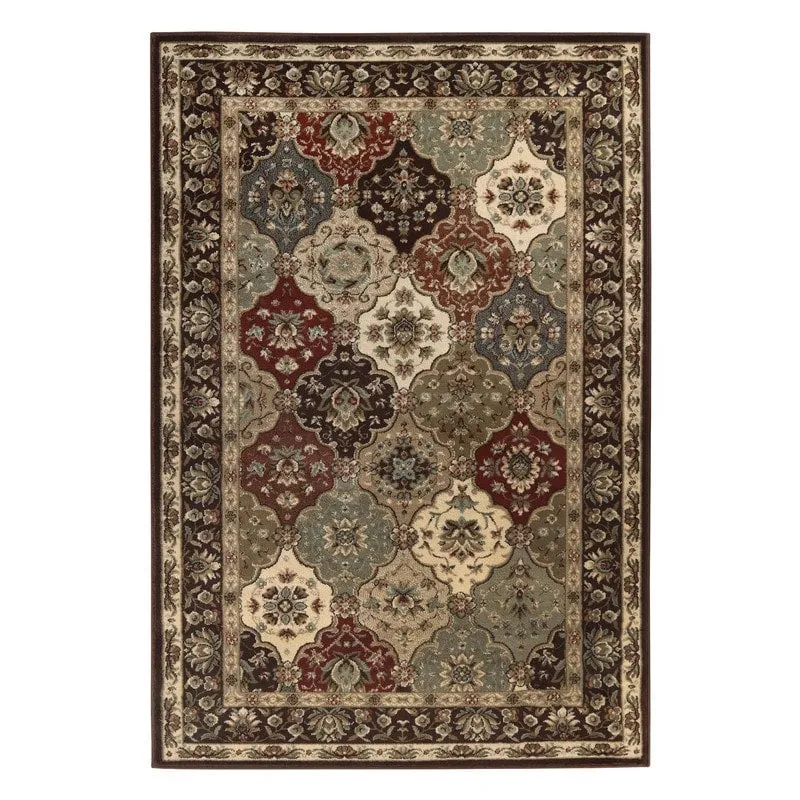 Superior Palmyra Traditional Floral Medallion Indoor Runner or Area Rug