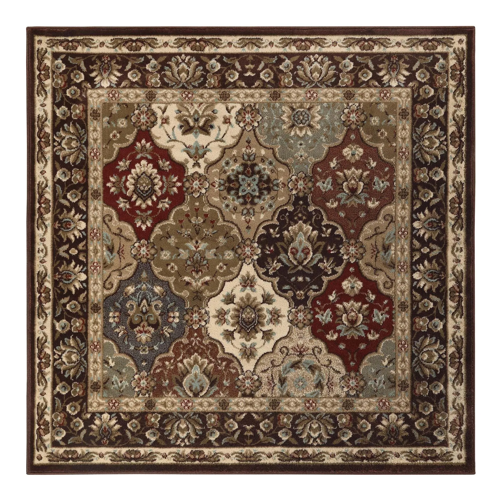 Superior Palmyra Traditional Floral Medallion Indoor Runner or Area Rug