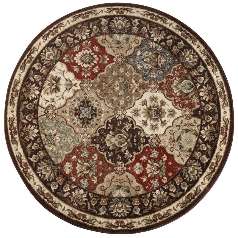 Superior Palmyra Traditional Floral Medallion Indoor Runner or Area Rug
