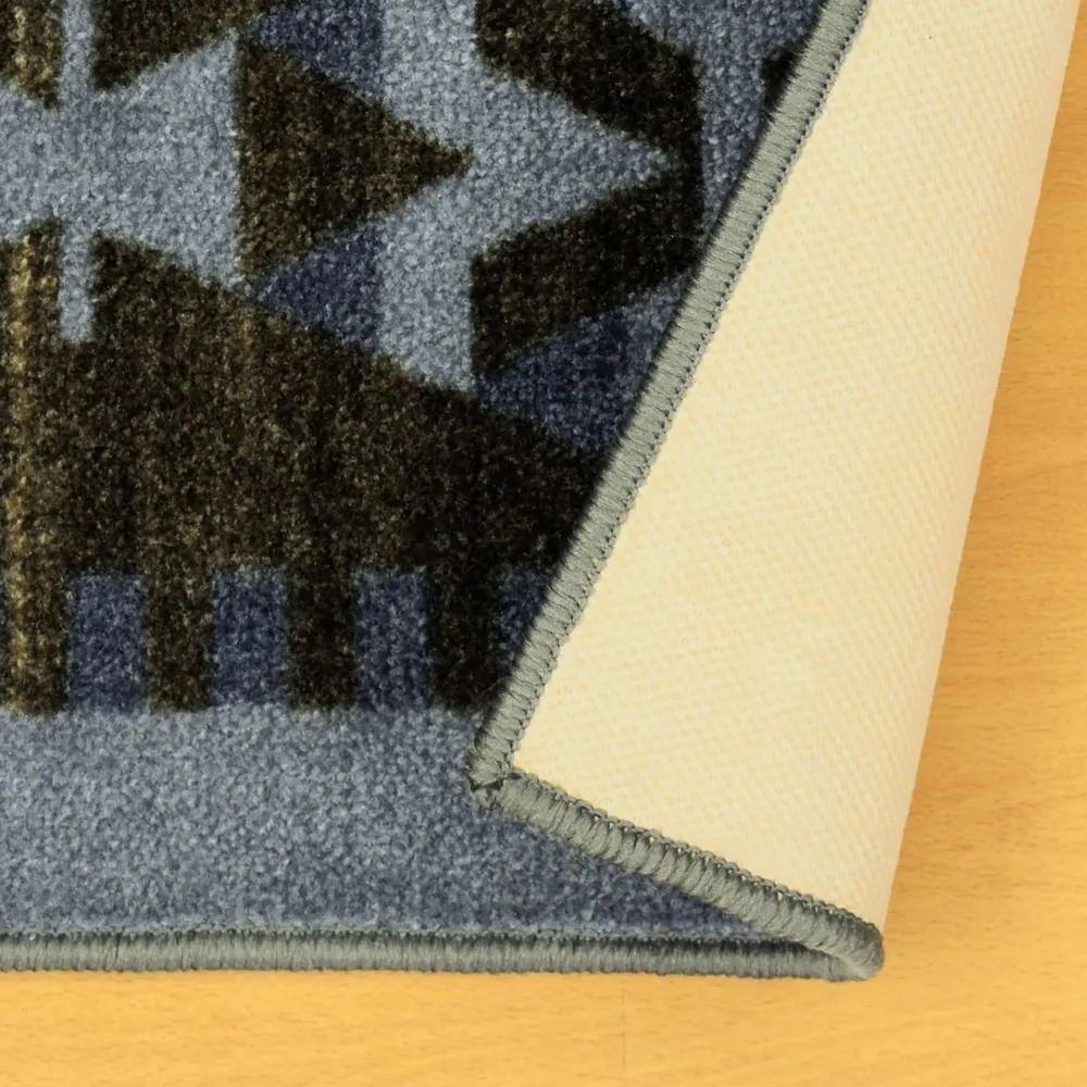 Superior Parrish Printed Non-Slip Washable Indoor Area Rug