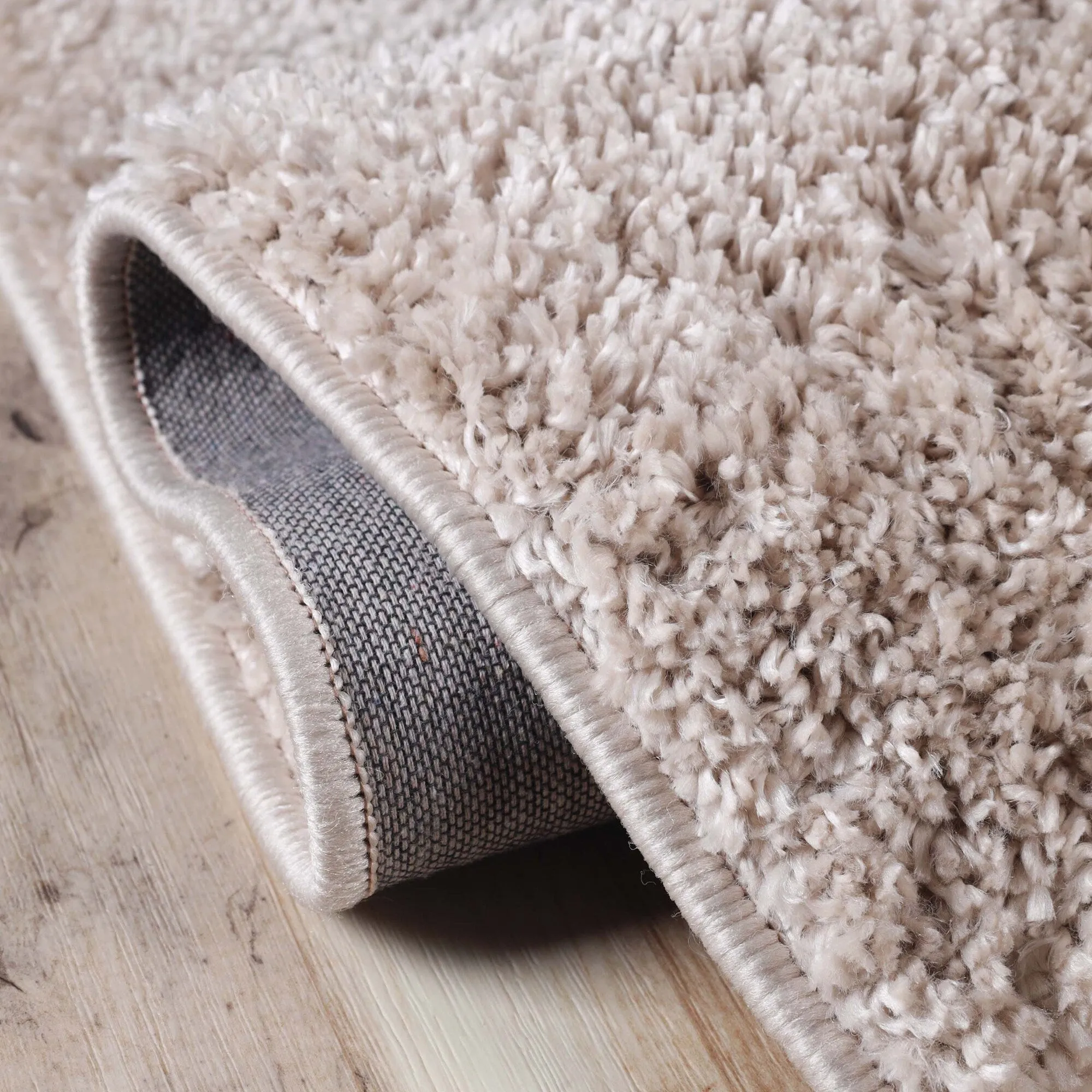 Superior Plush Shag Fuzzy Modern Solid Indoor Area Rug or Runner