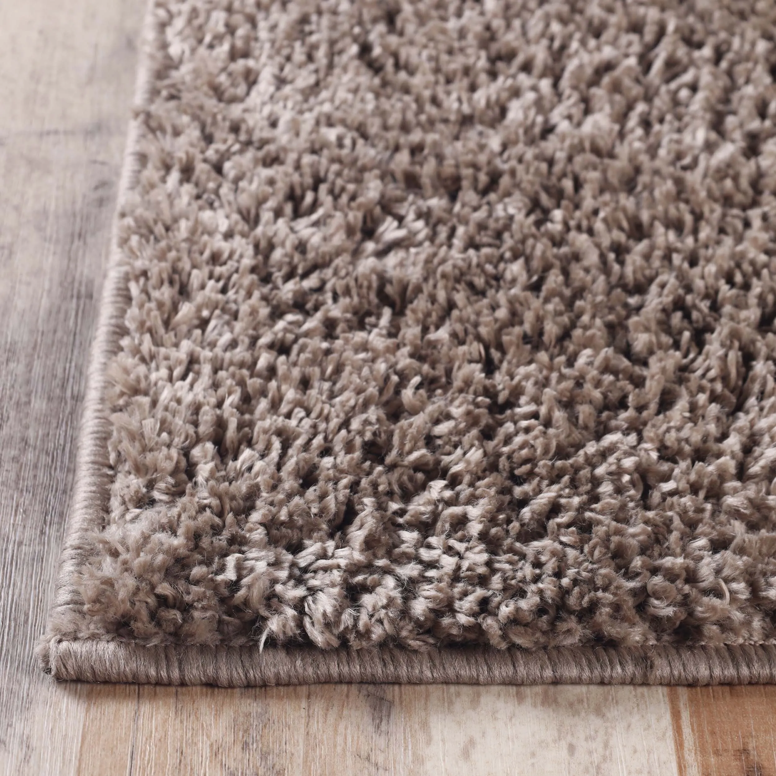 Superior Plush Shag Fuzzy Modern Solid Indoor Area Rug or Runner