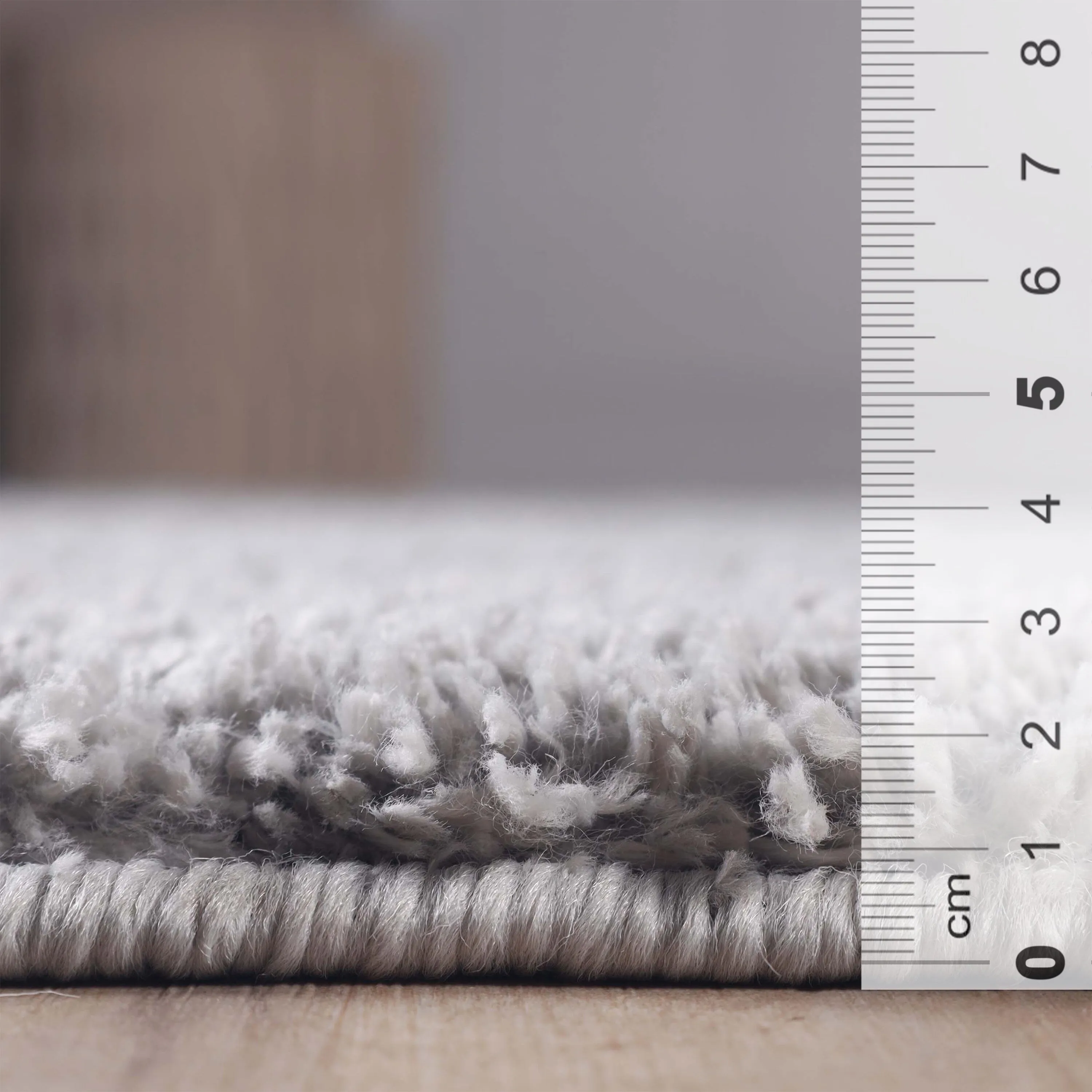 Superior Plush Shag Fuzzy Modern Solid Indoor Area Rug or Runner