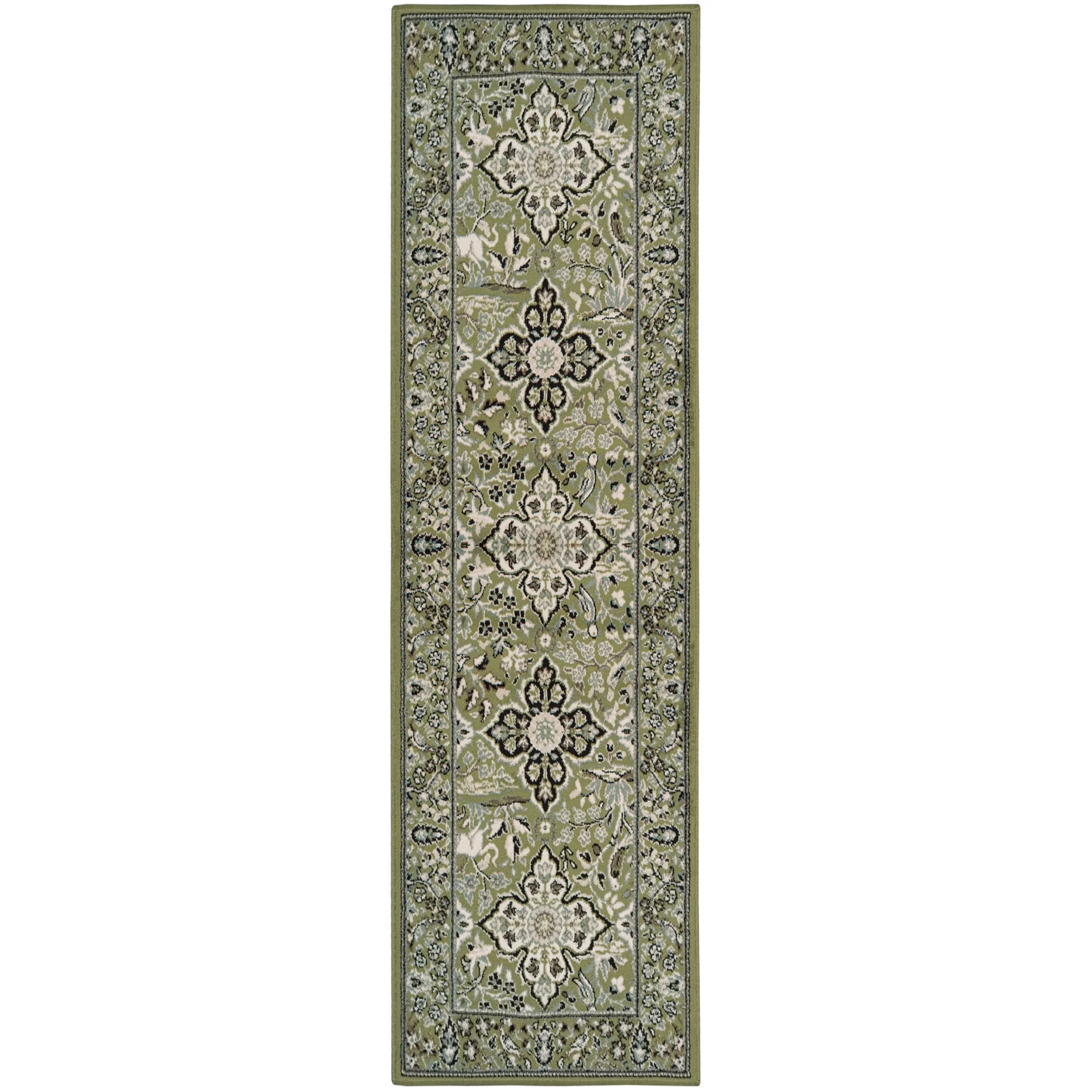 Superior Radcliffe Classic Floral Medallion Area Rug