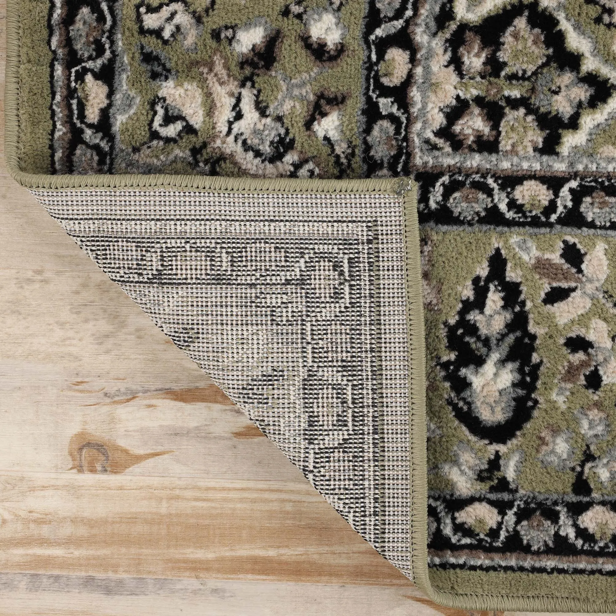 Superior Radcliffe Classic Floral Medallion Area Rug