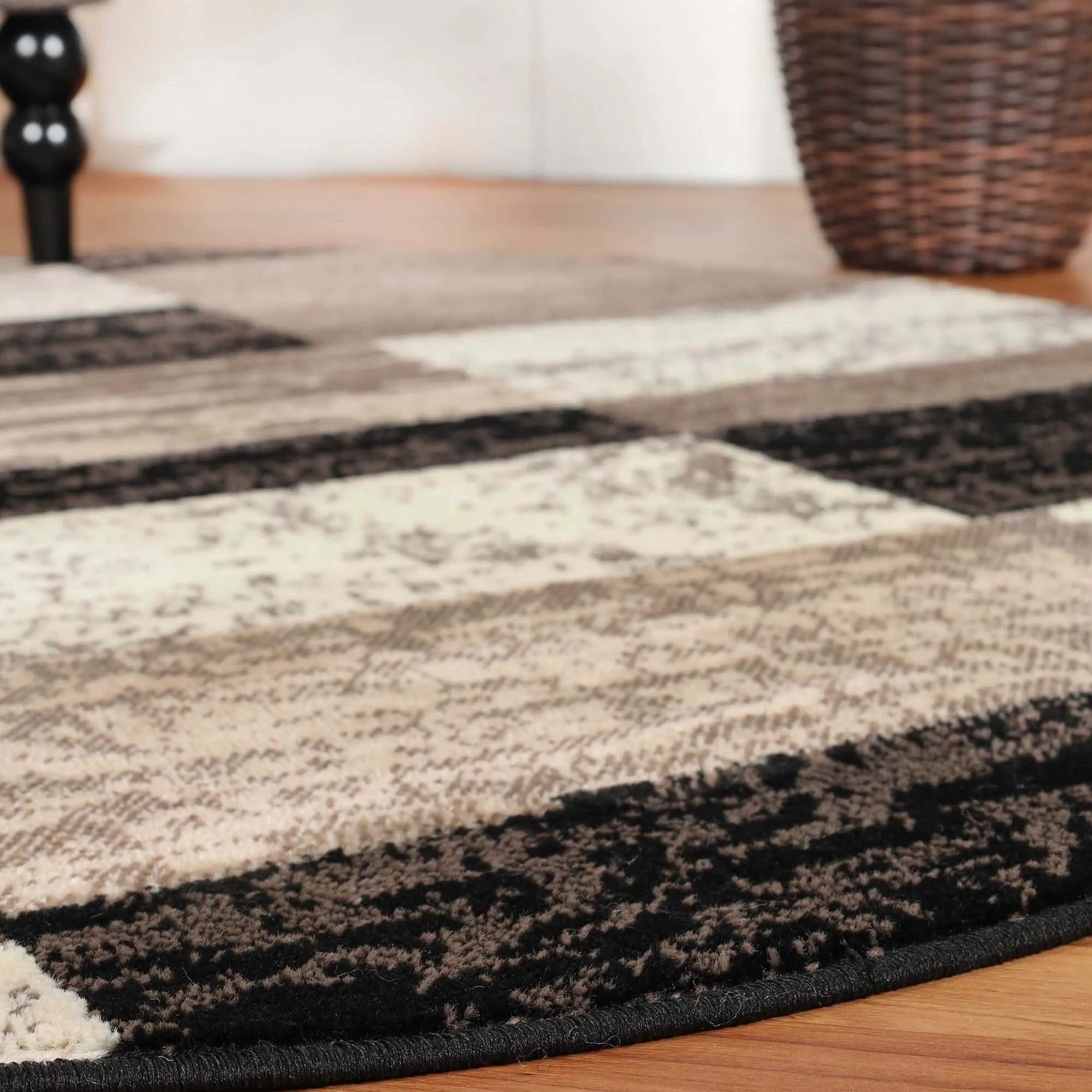 Superior Rockwood Patchwork Indoor Area Rug or Runner