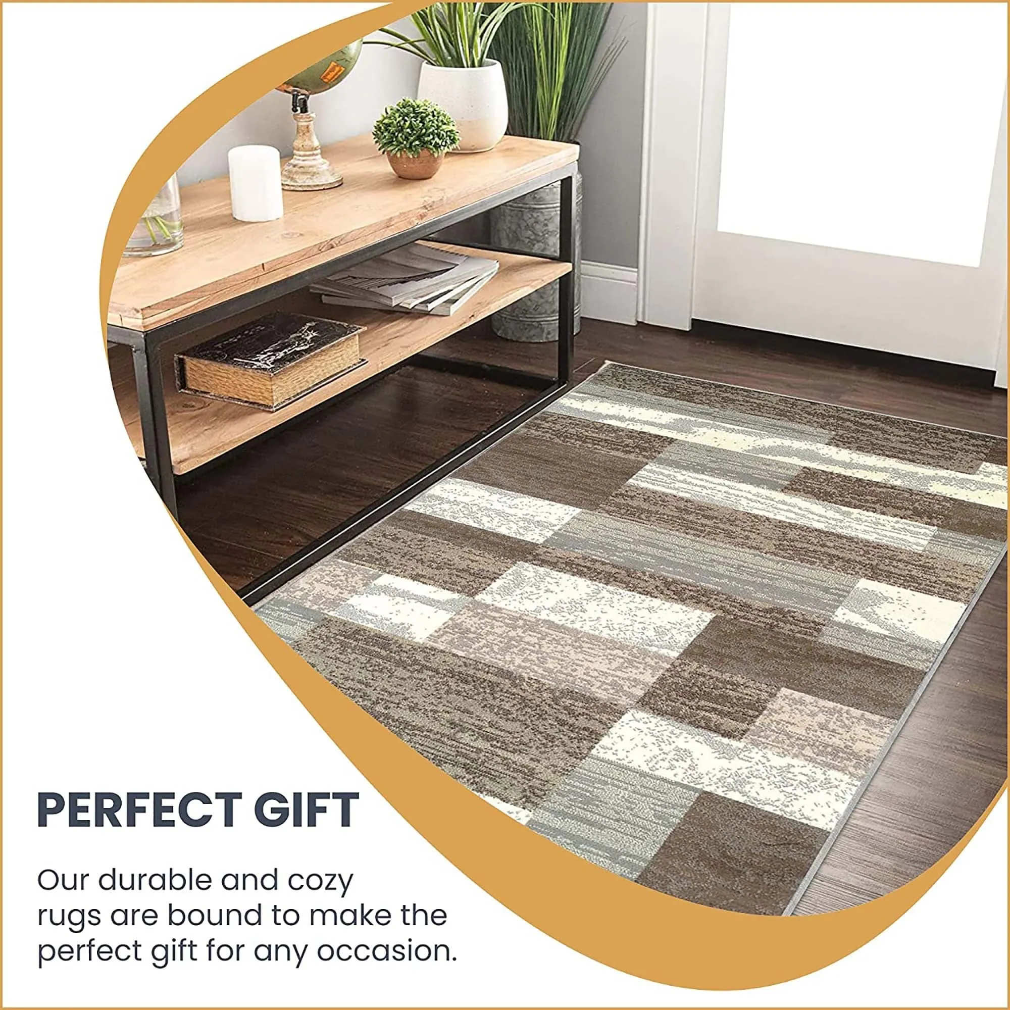 Superior Rockwood Patchwork Indoor Area Rug or Runner