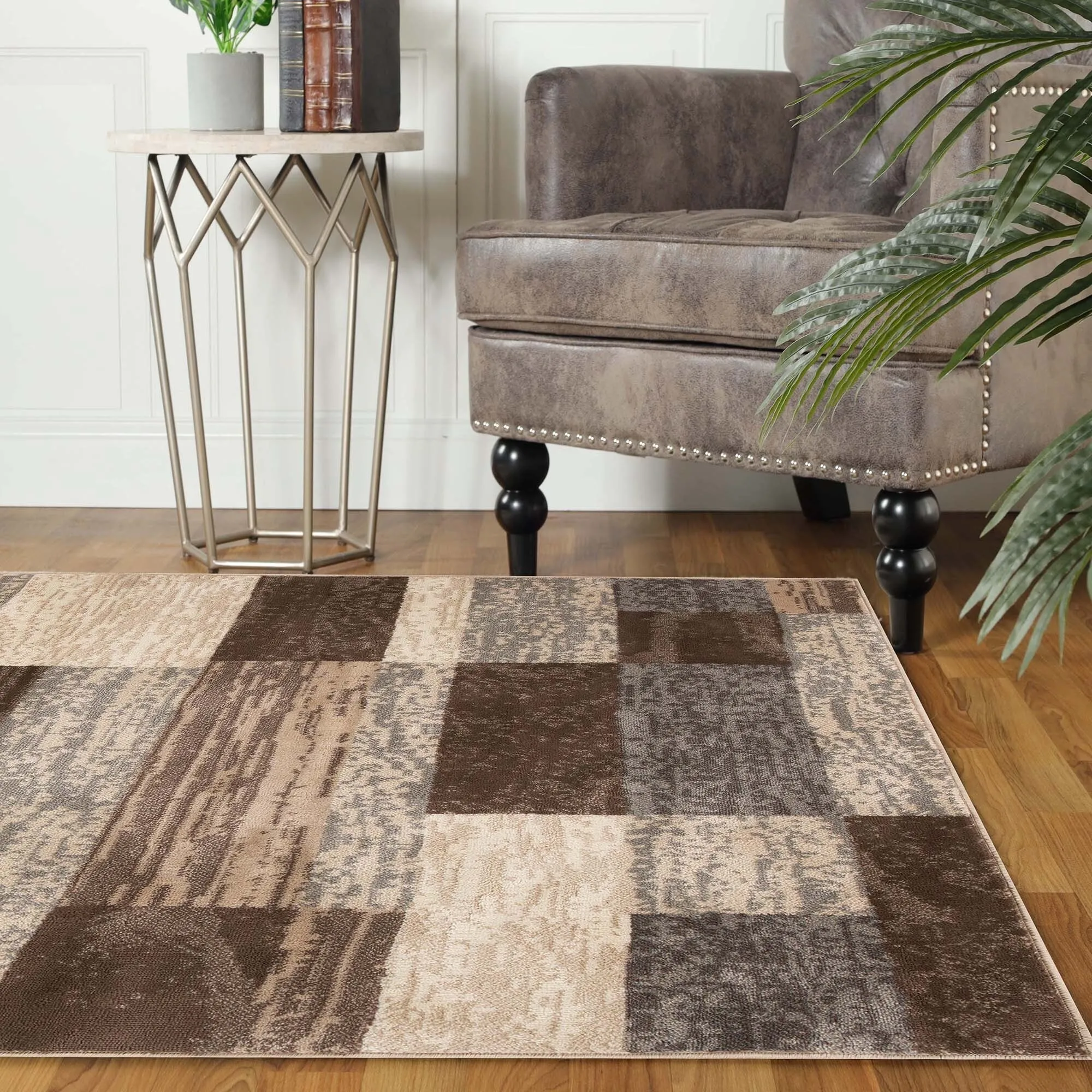 Superior Rockwood Patchwork Indoor Area Rug or Runner
