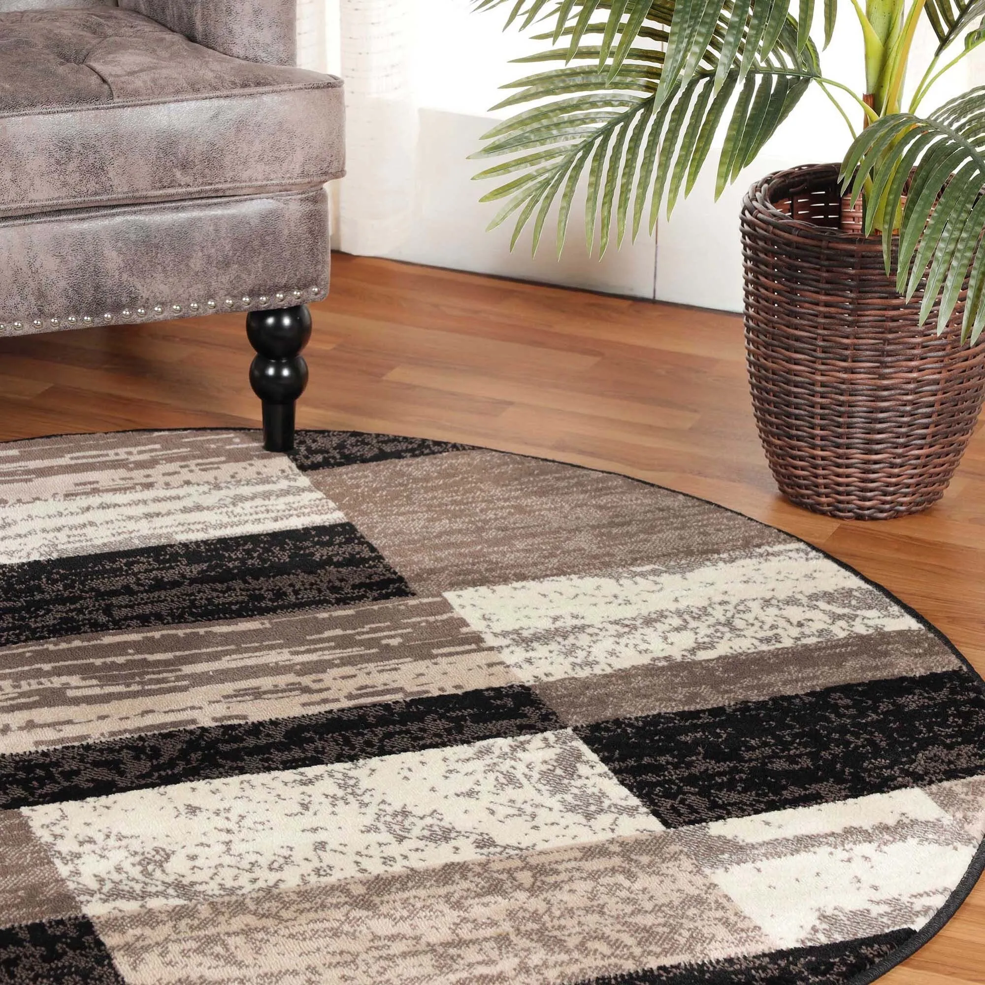 Superior Rockwood Patchwork Indoor Area Rug or Runner