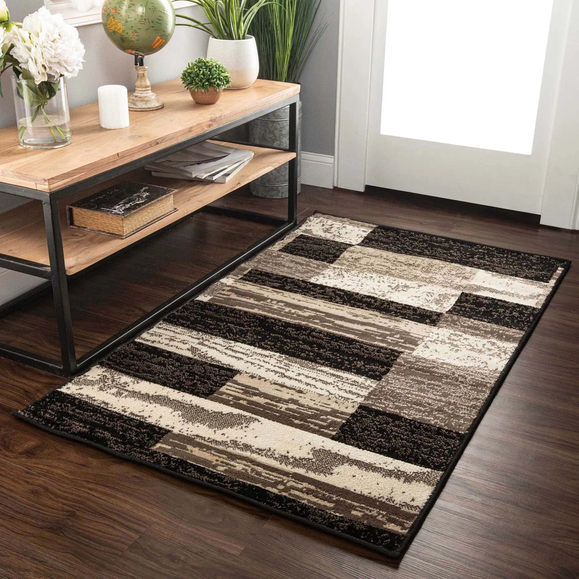 Superior Rockwood Patchwork Indoor Area Rug or Runner