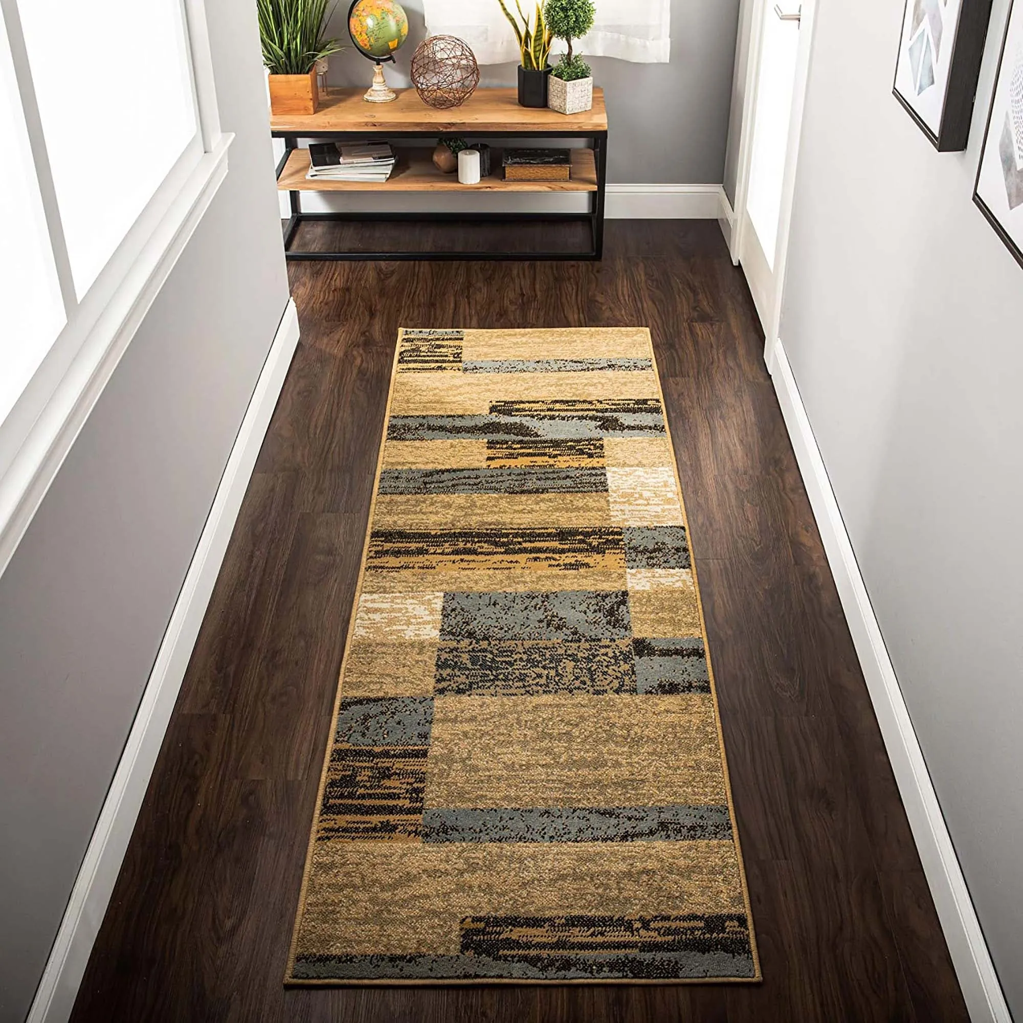 Superior Rockwood Patchwork Indoor Area Rug or Runner