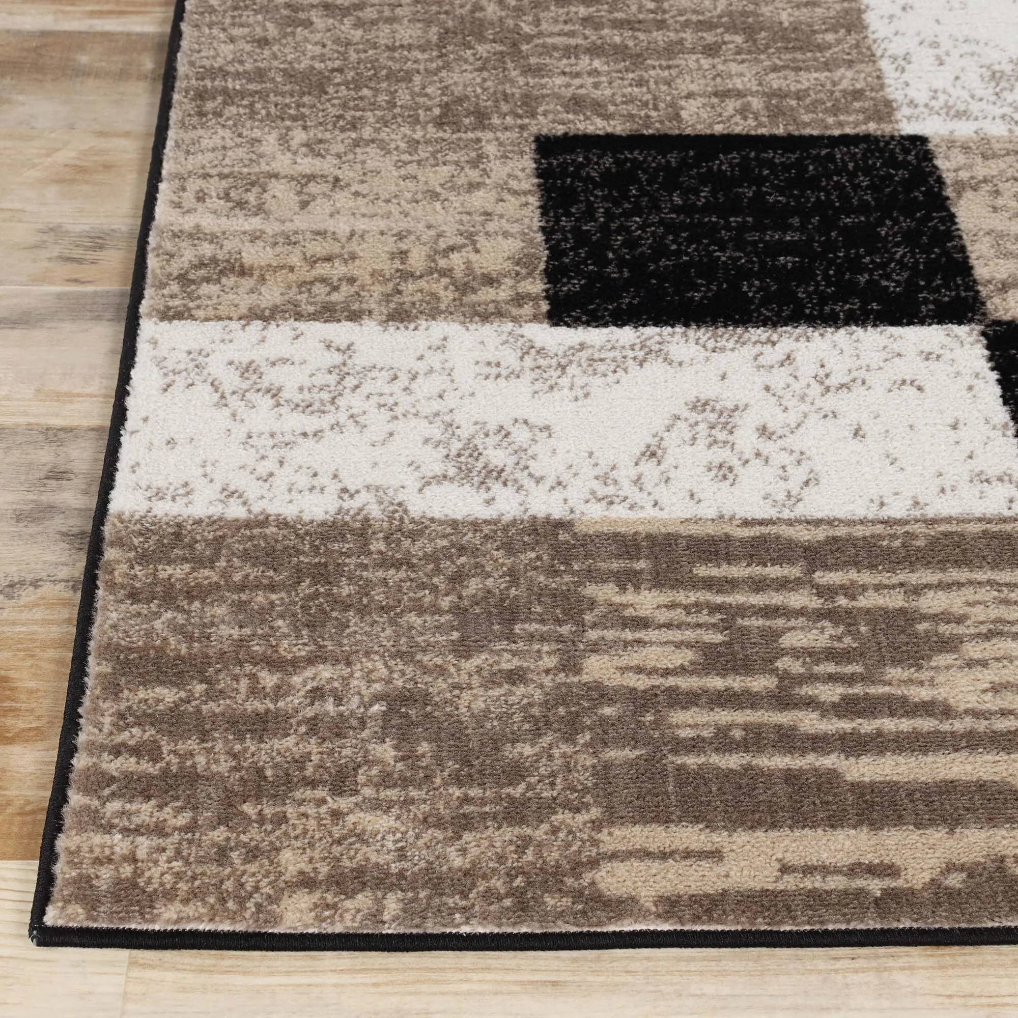 Superior Rockwood Patchwork Indoor Area Rug or Runner