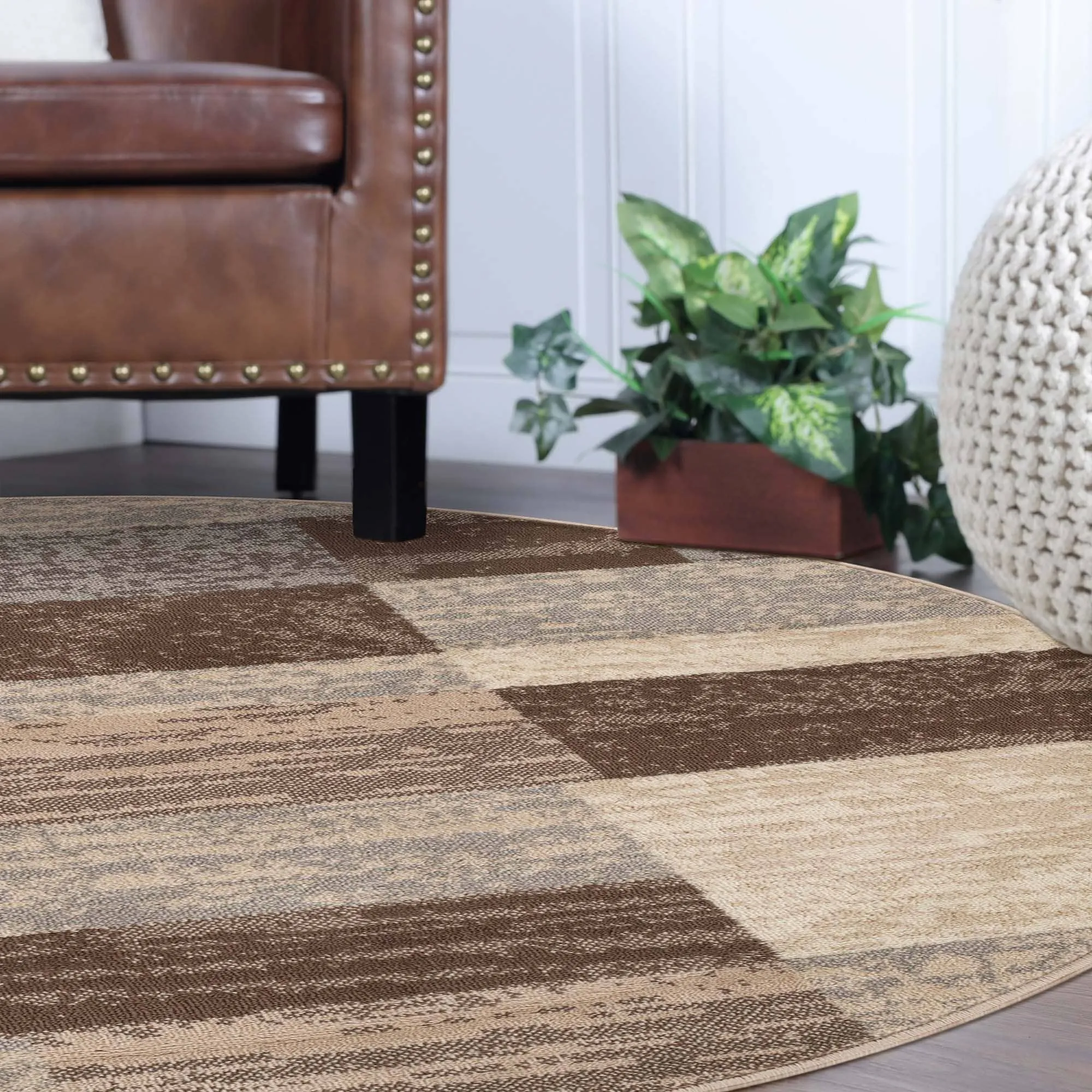 Superior Rockwood Patchwork Indoor Area Rug or Runner