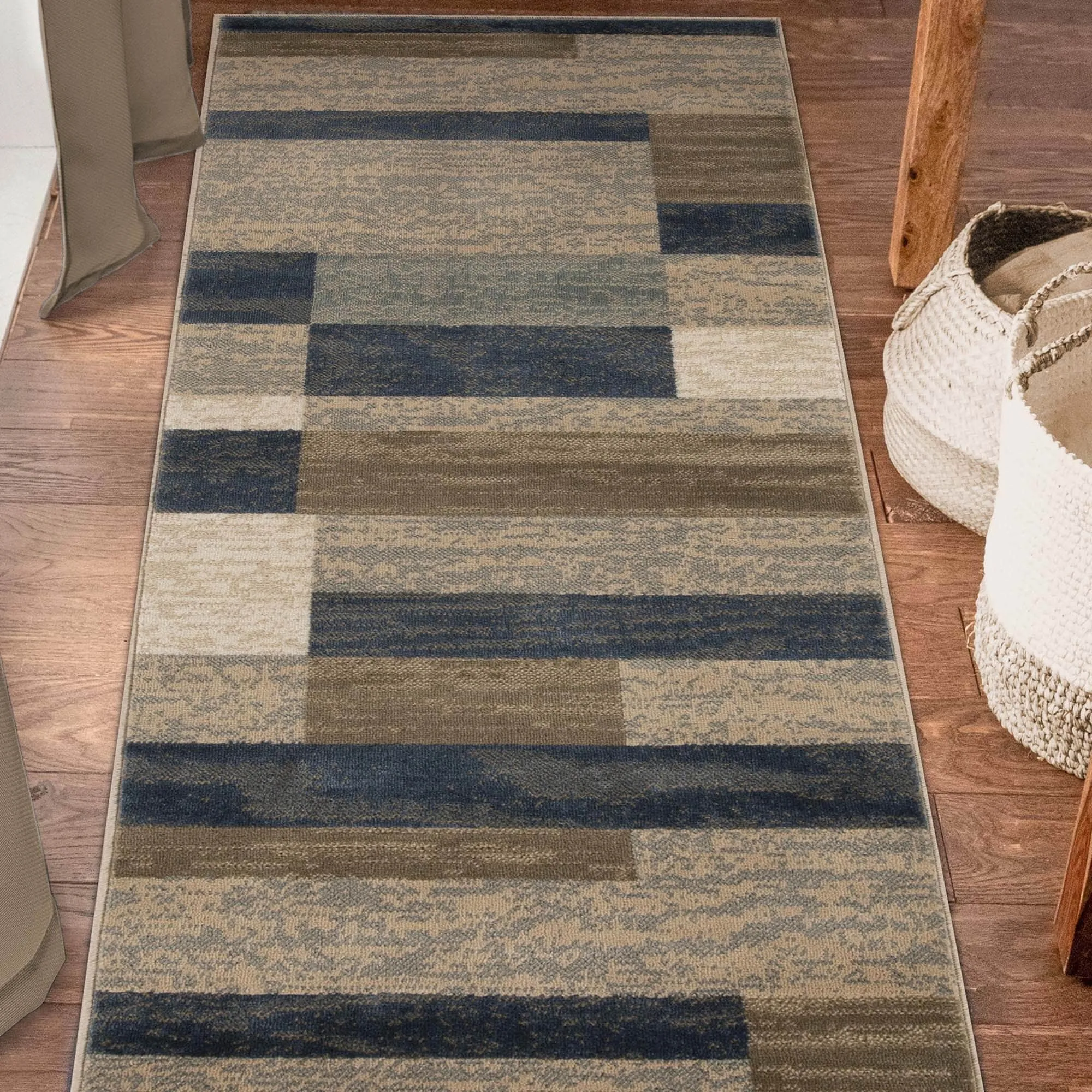 Superior Rockwood Patchwork Indoor Area Rug or Runner
