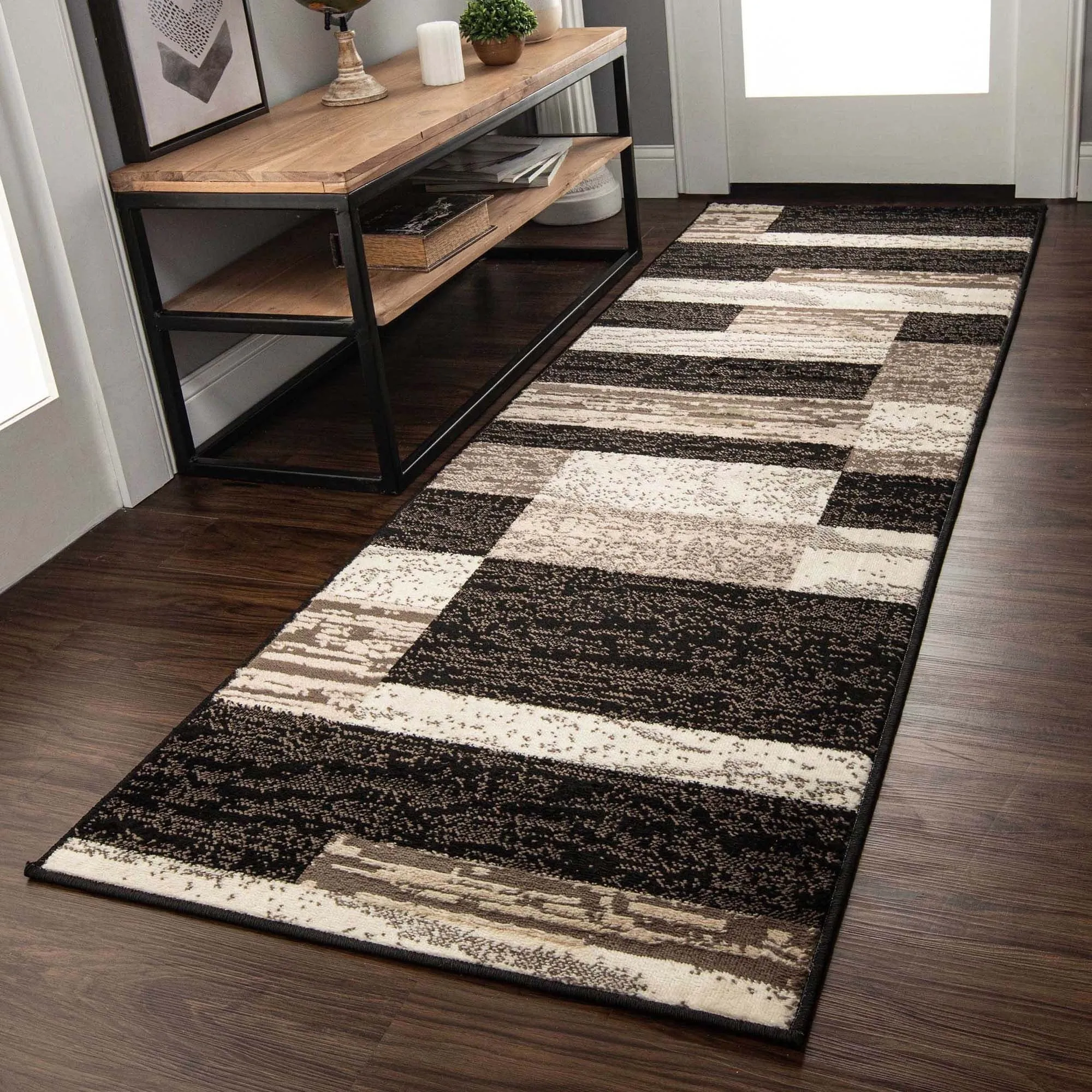 Superior Rockwood Patchwork Indoor Area Rug or Runner