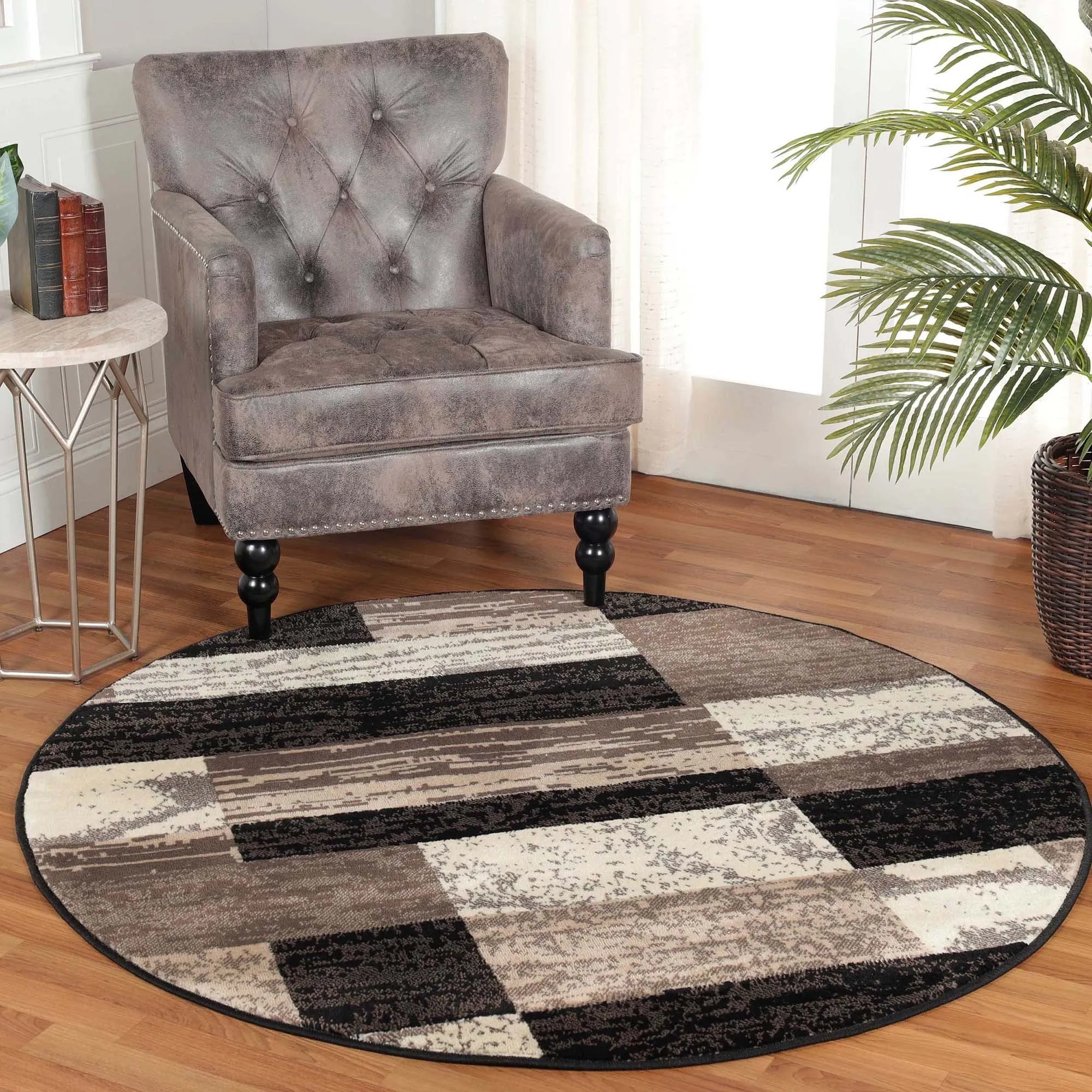 Superior Rockwood Patchwork Indoor Area Rug or Runner