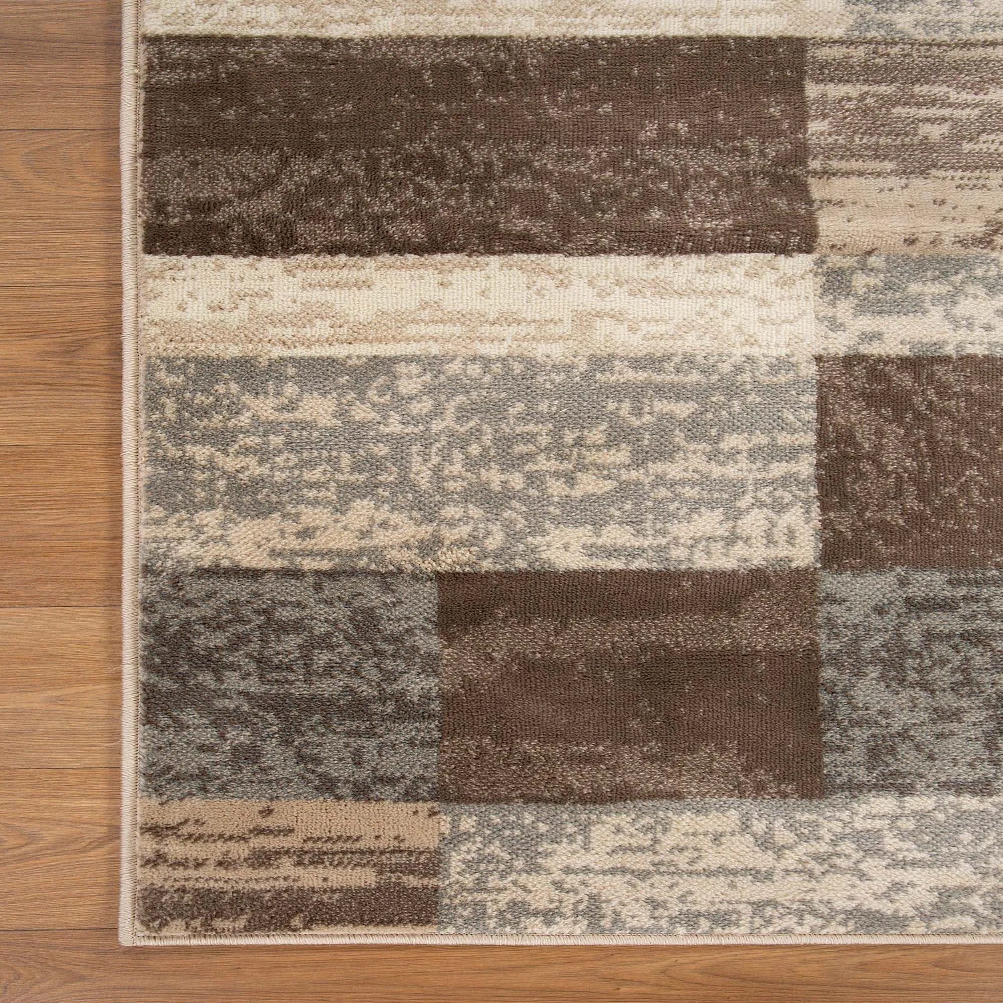 Superior Rockwood Patchwork Indoor Area Rug or Runner