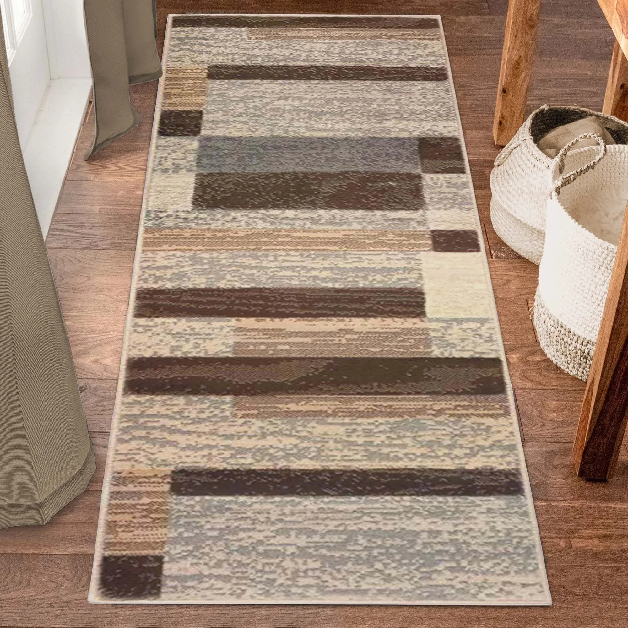 Superior Rockwood Patchwork Indoor Area Rug or Runner