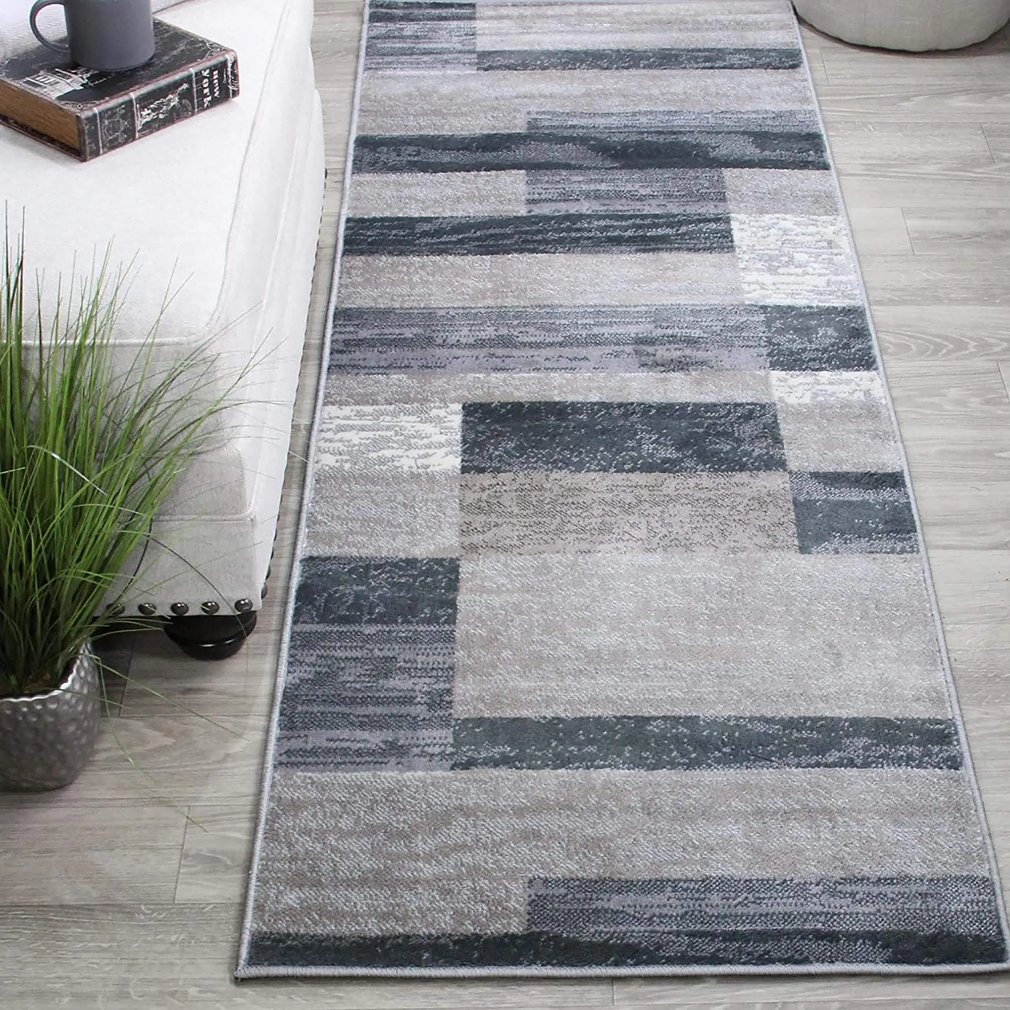 Superior Rockwood Patchwork Indoor Area Rug or Runner