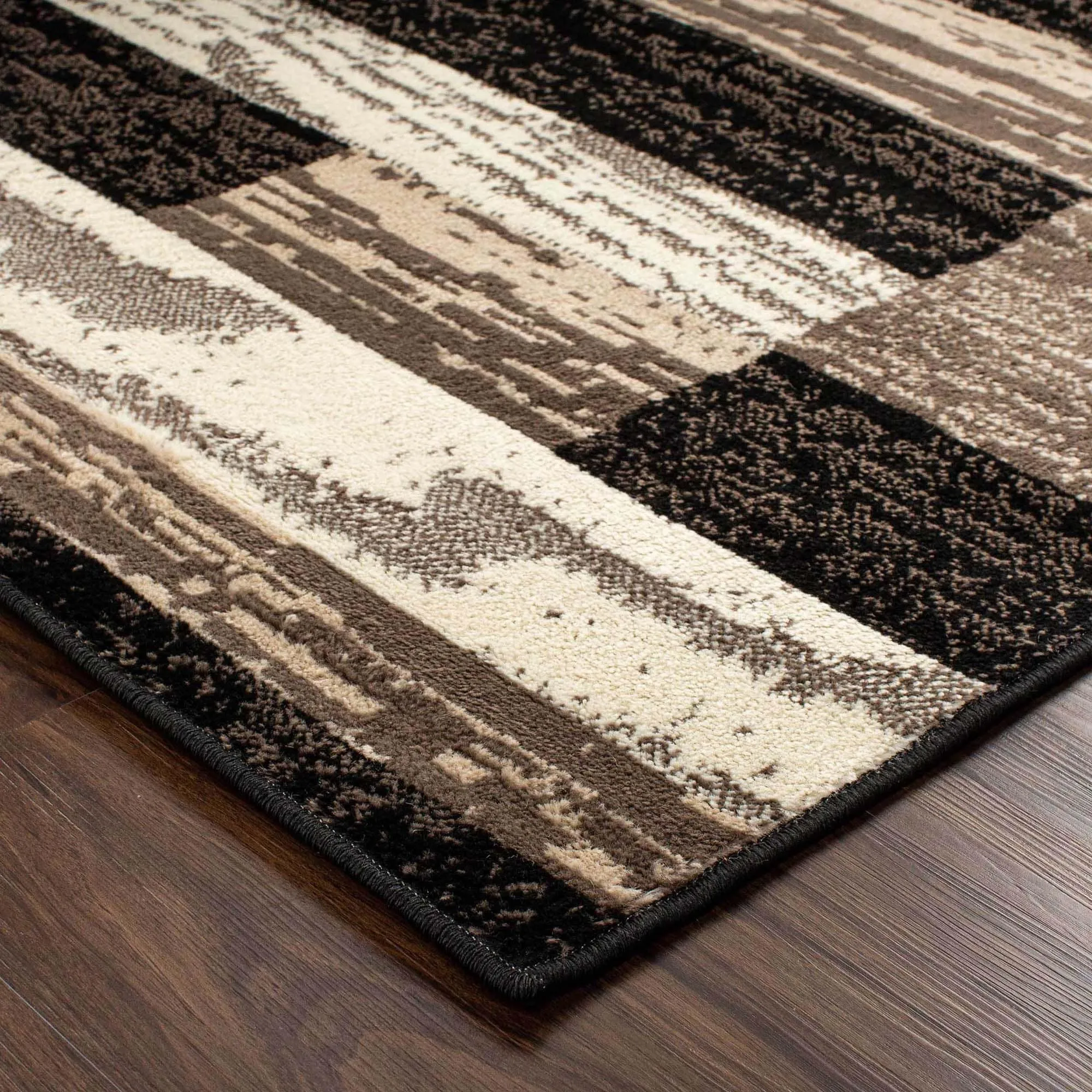 Superior Rockwood Patchwork Indoor Area Rug or Runner
