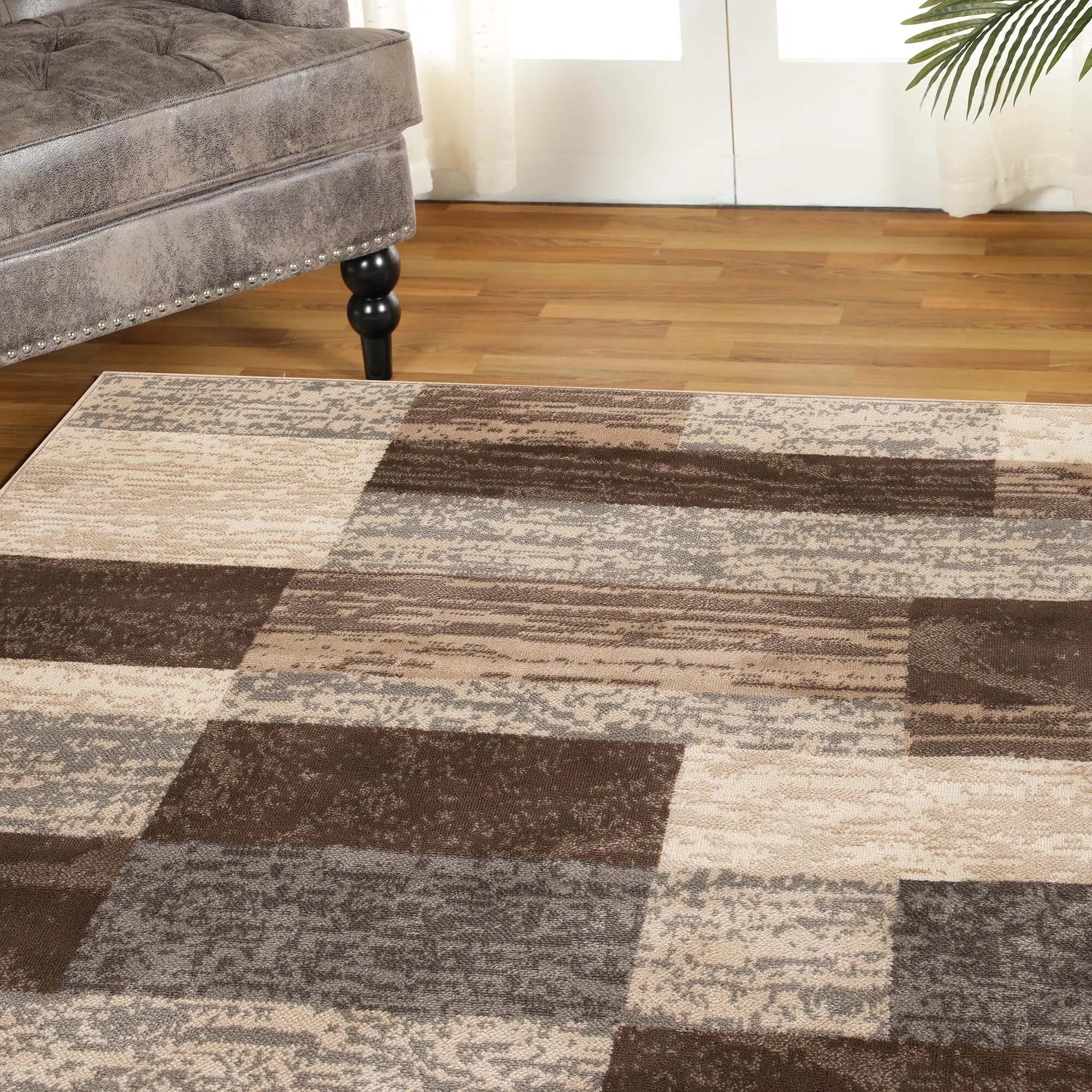 Superior Rockwood Patchwork Indoor Area Rug or Runner