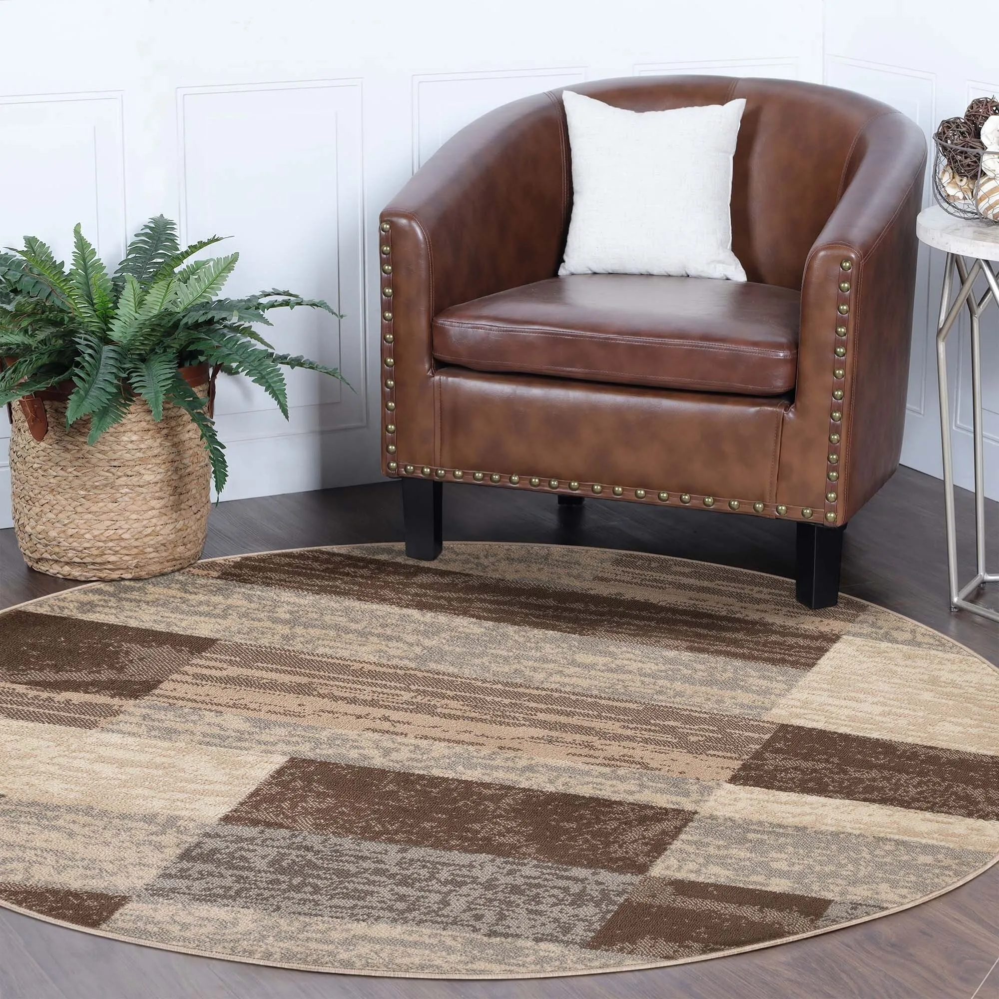 Superior Rockwood Patchwork Indoor Area Rug or Runner