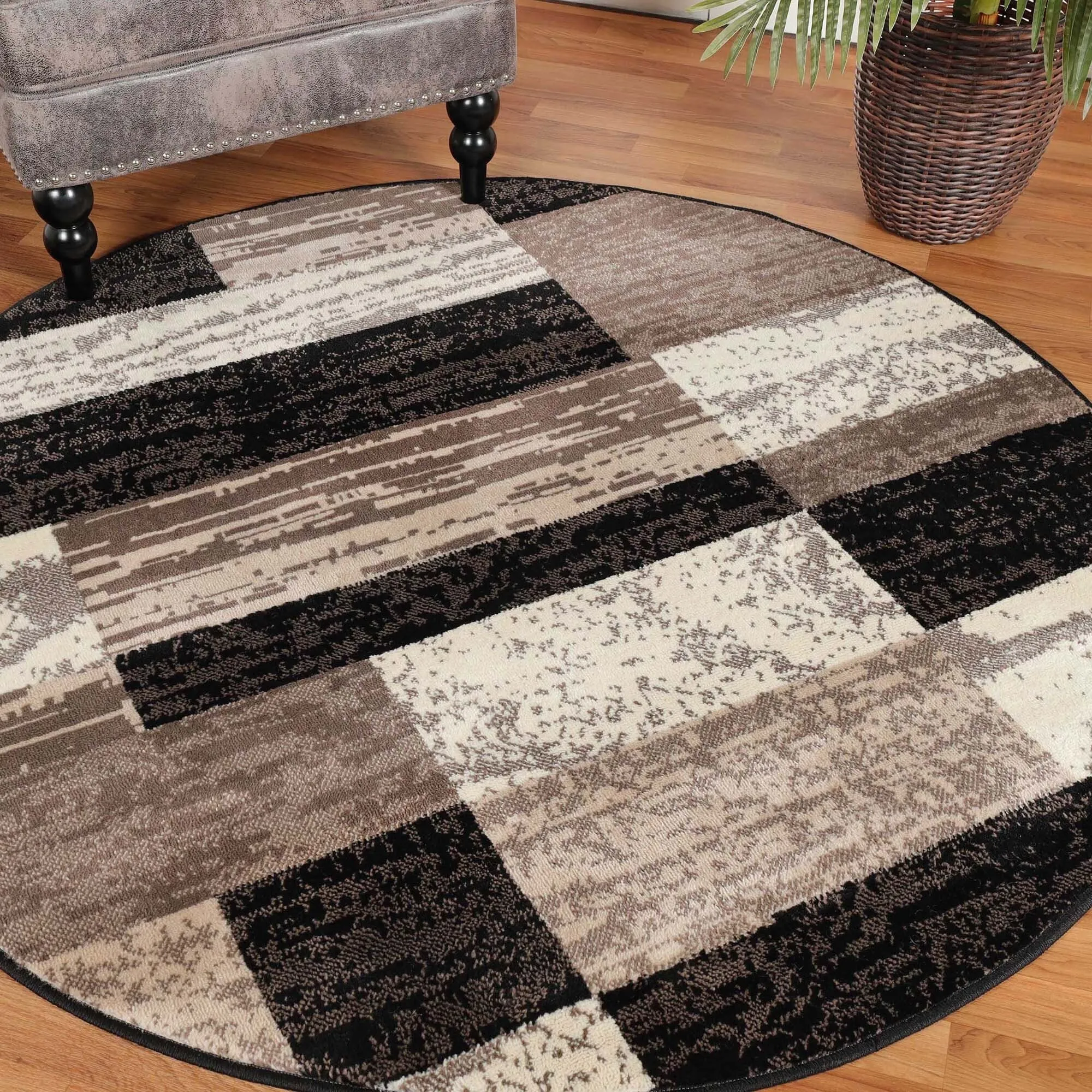 Superior Rockwood Patchwork Indoor Area Rug or Runner