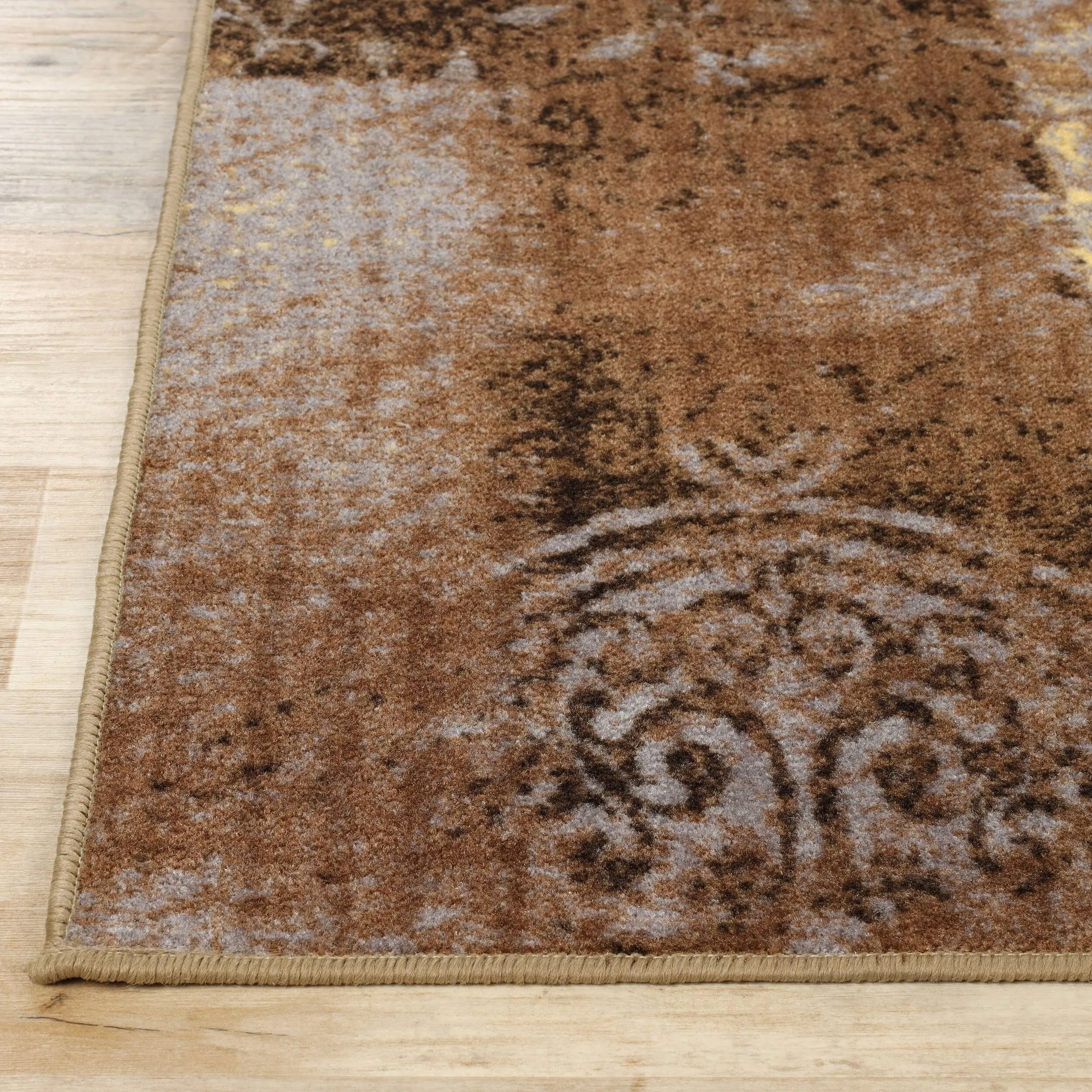 Superior Skinner Printed Non-Slip Indoor Area Rug