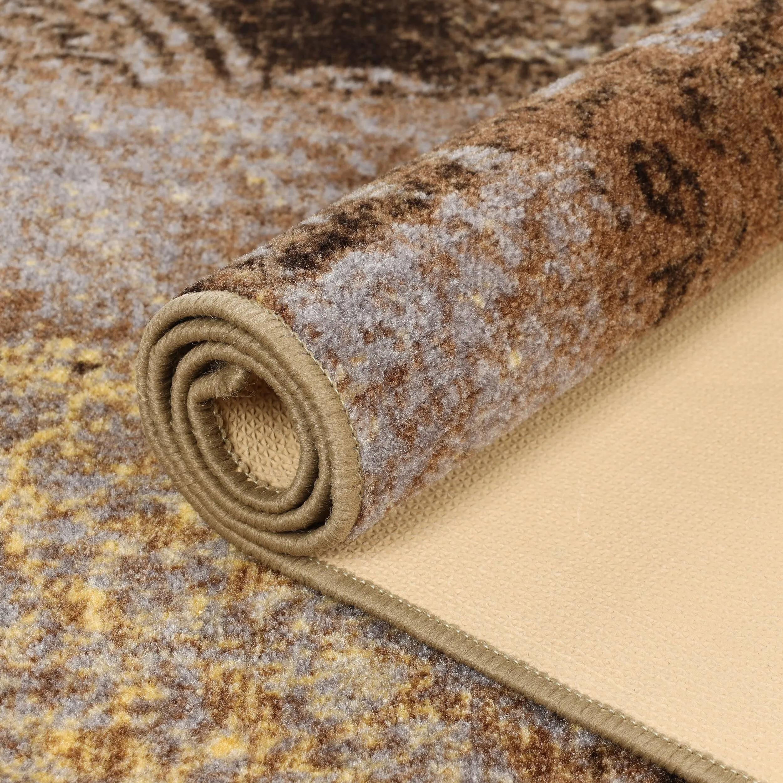 Superior Skinner Printed Non-Slip Indoor Area Rug
