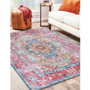 Superior Tanager Rustic Non-Slip Machine Washable Indoor Area Rug or Runner