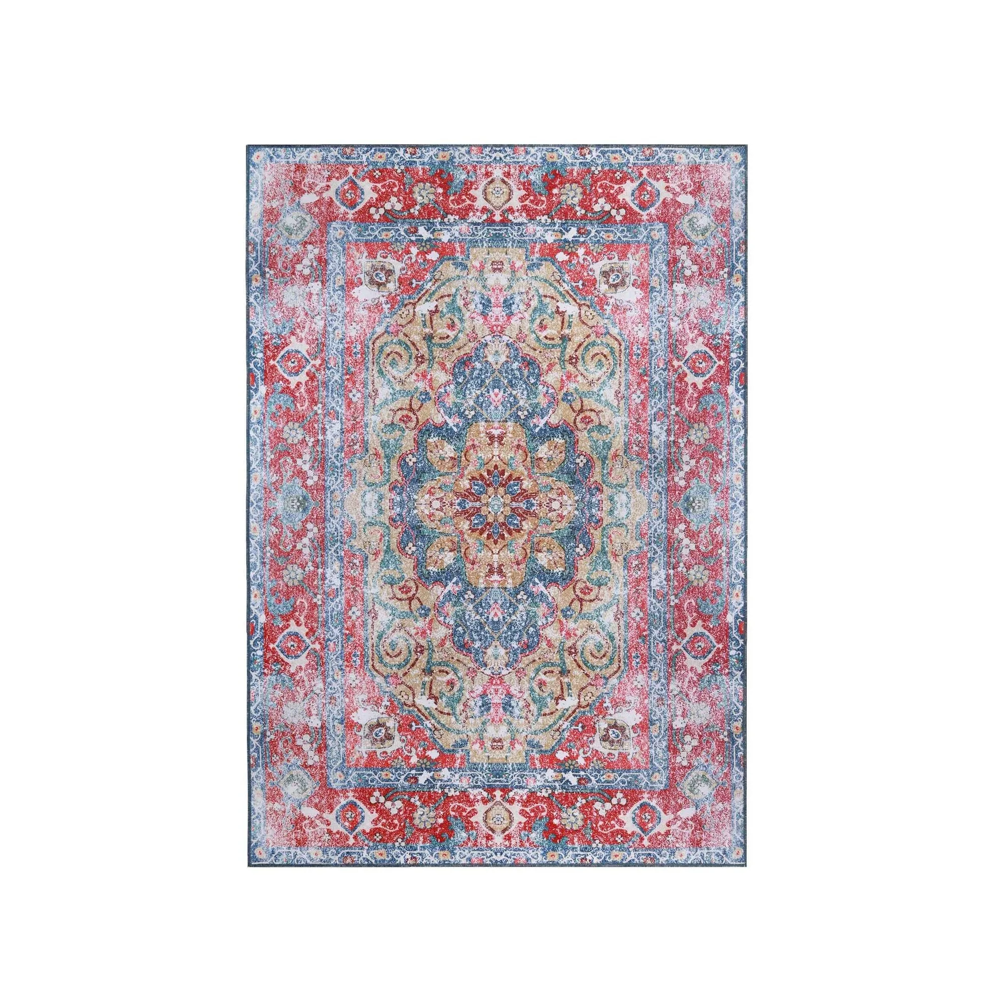 Superior Tanager Rustic Non-Slip Machine Washable Indoor Area Rug or Runner