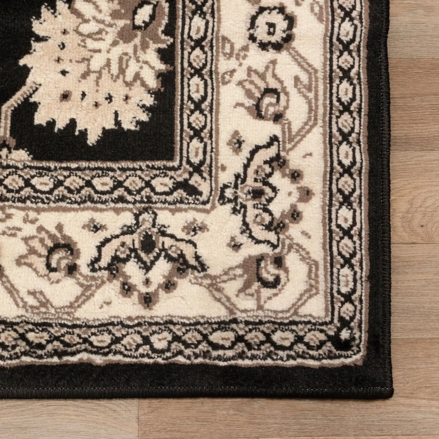 Superior Traditional Floral and Vines Indoor Area Rug