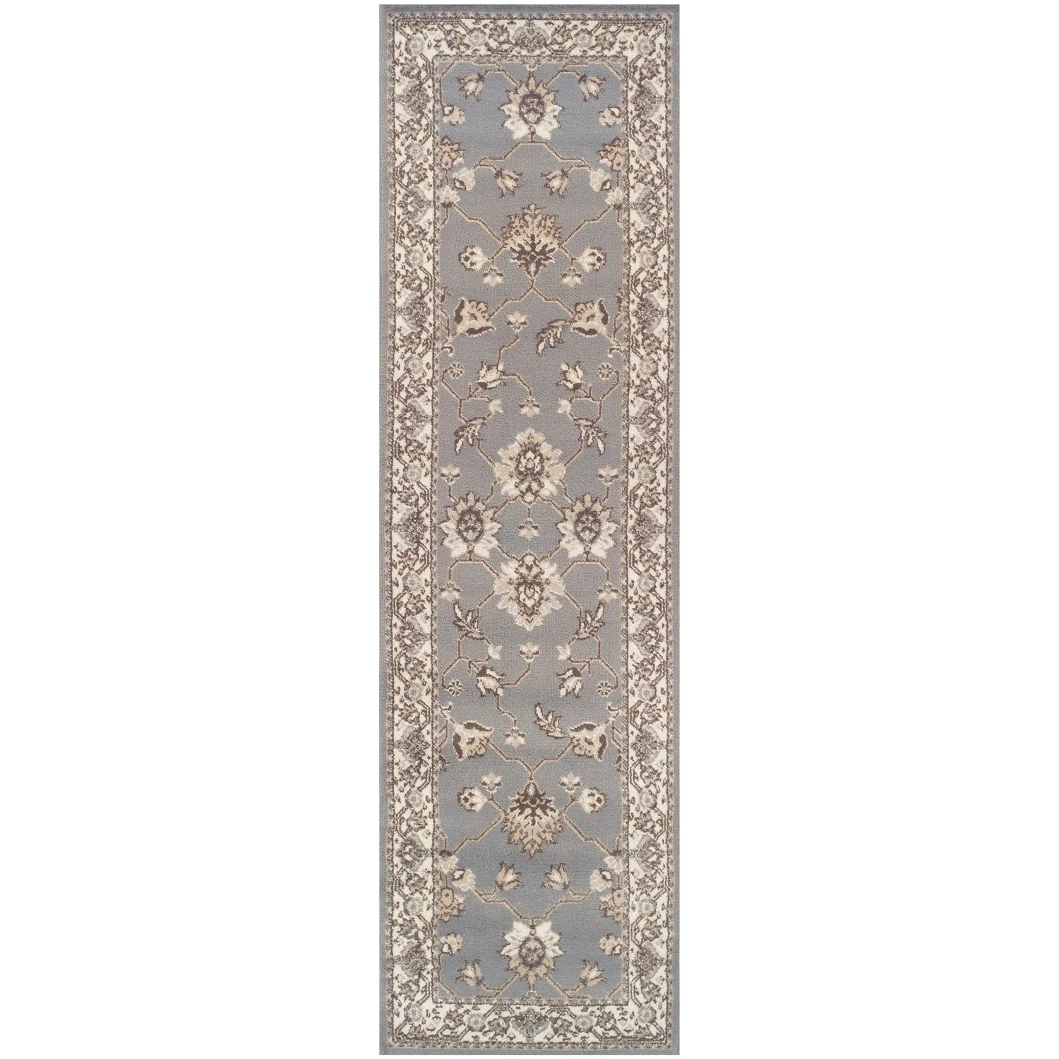 Superior Traditional Floral and Vines Indoor Area Rug