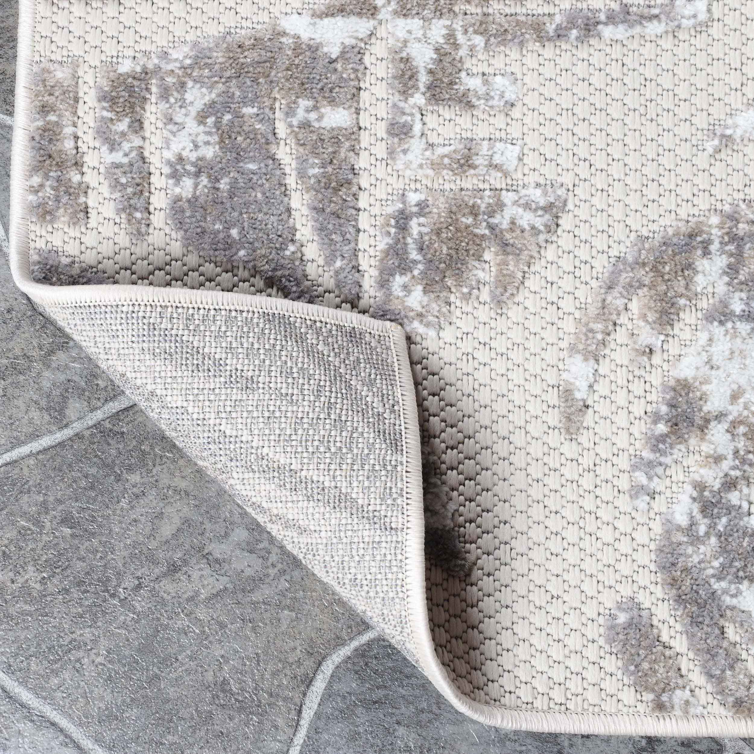 Superior Tropical Leaves Coastal Indoor Outdoor Area Rug