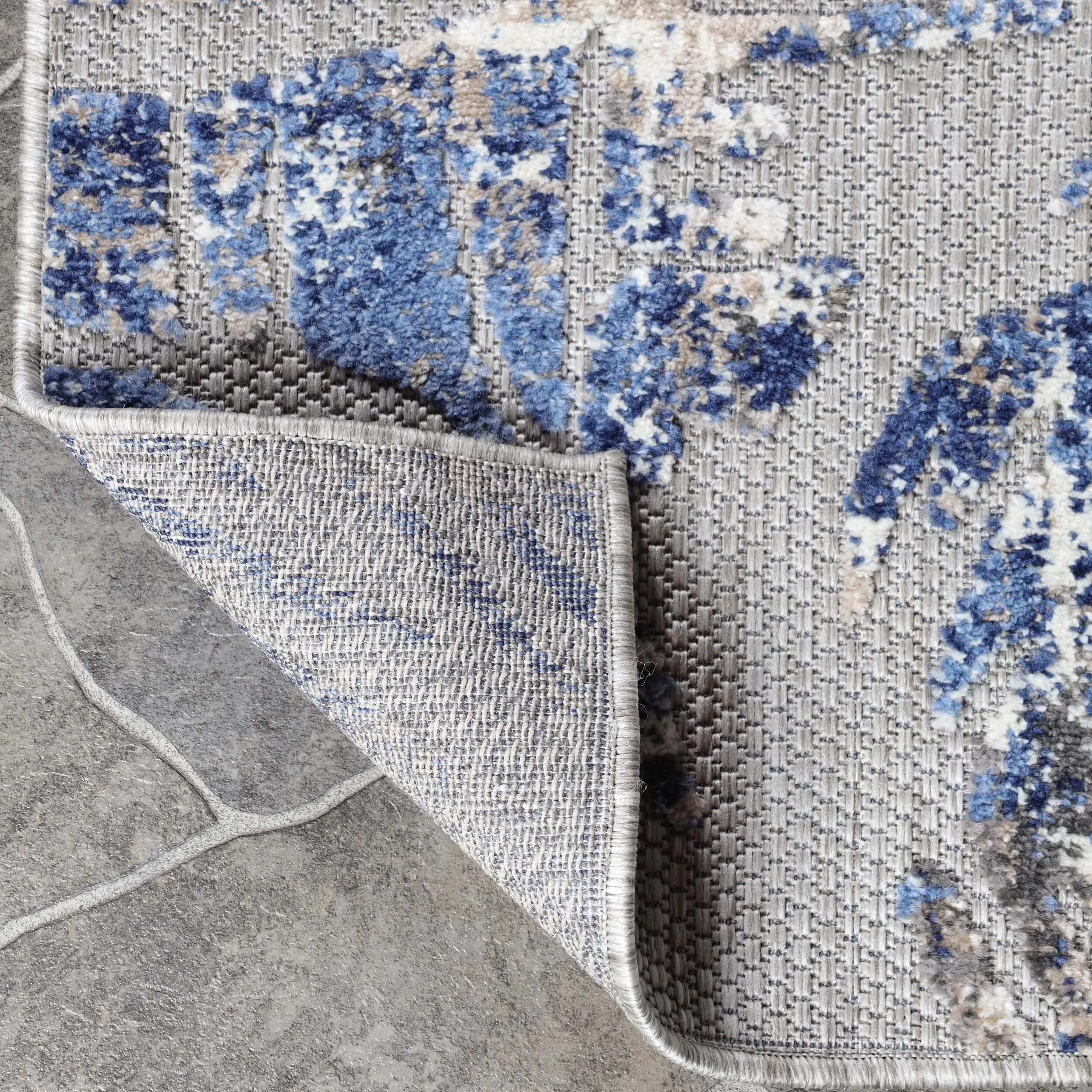 Superior Tropical Leaves Coastal Indoor Outdoor Area Rug