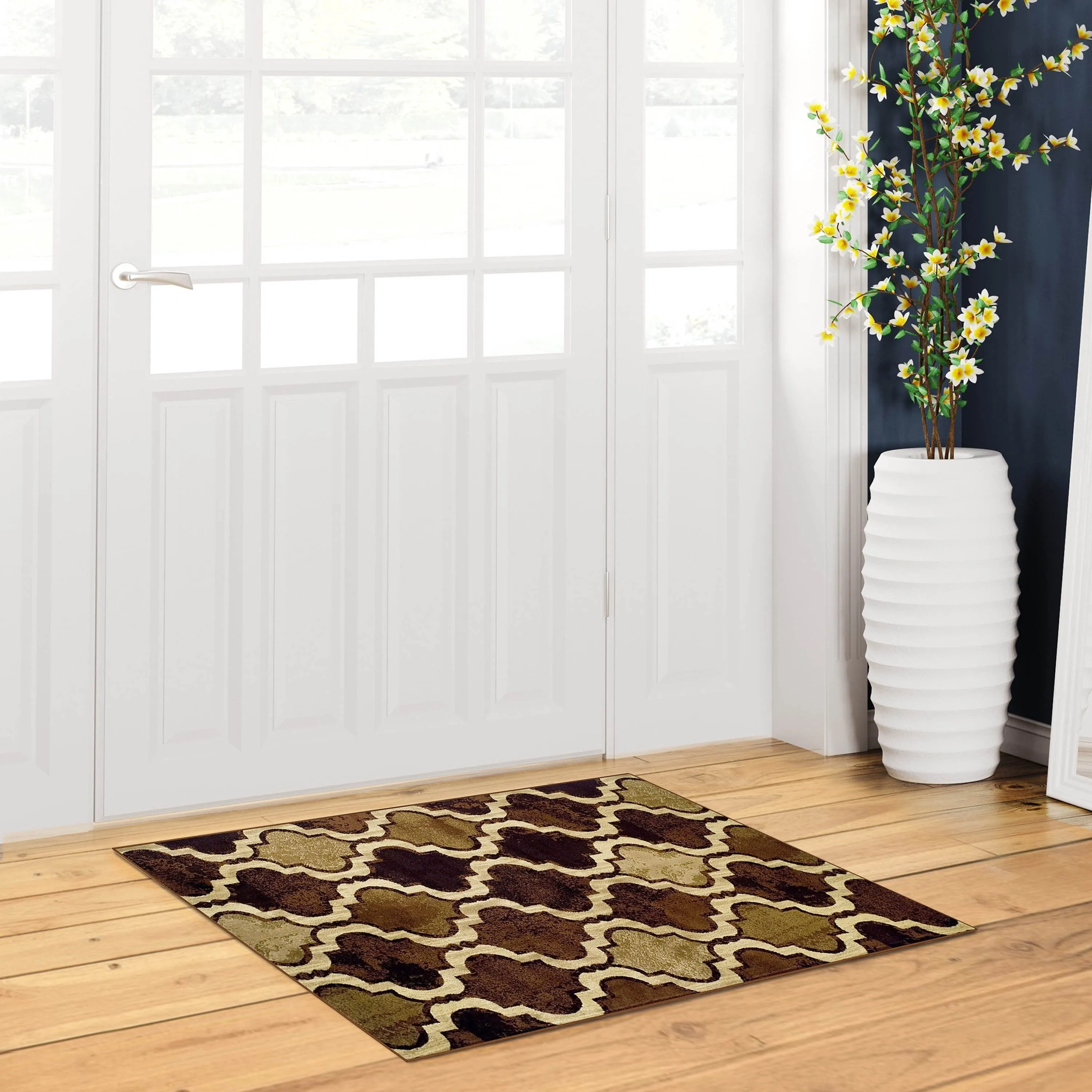 Superior Viking Modern Geometric Indoor Area Rug