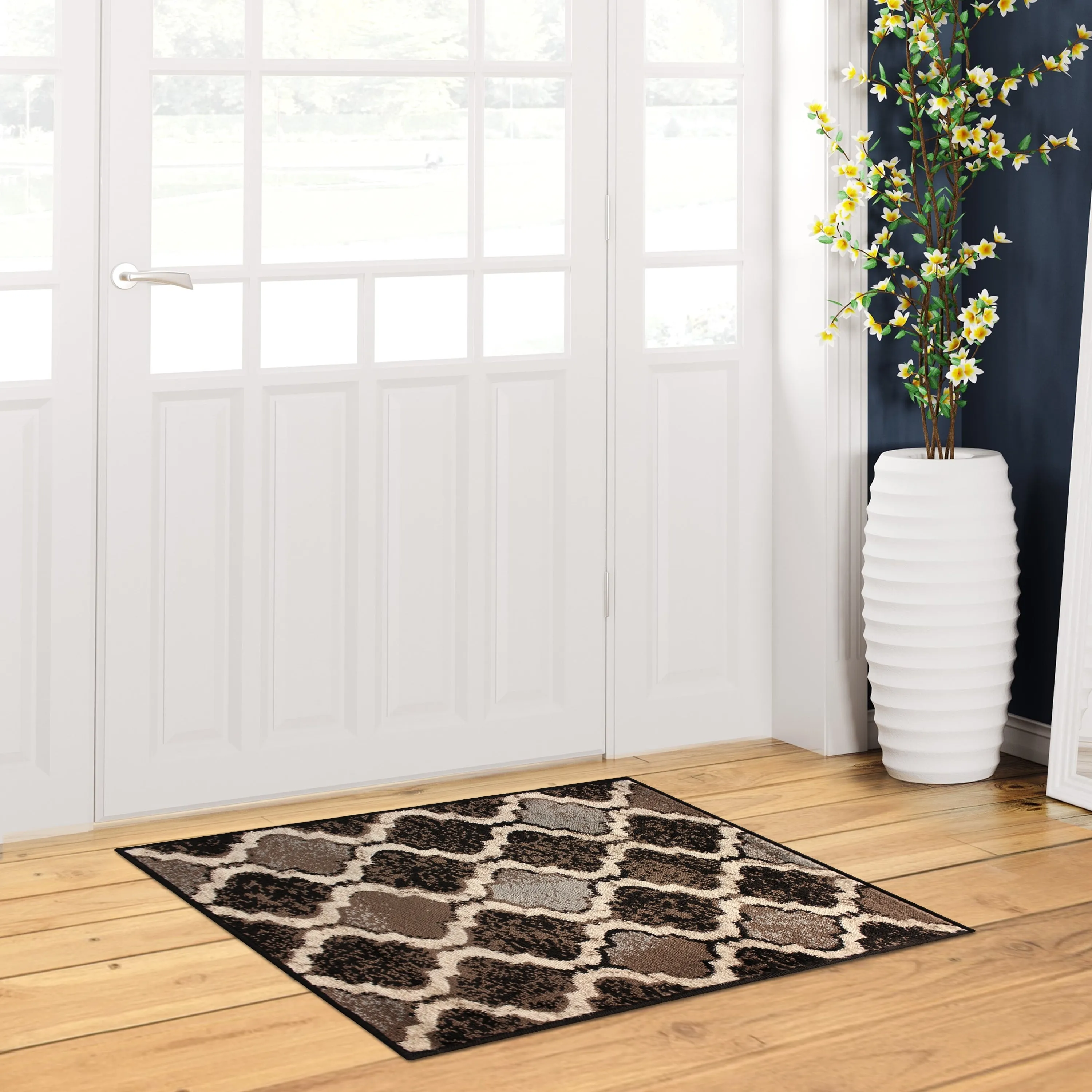 Superior Viking Modern Geometric Indoor Area Rug
