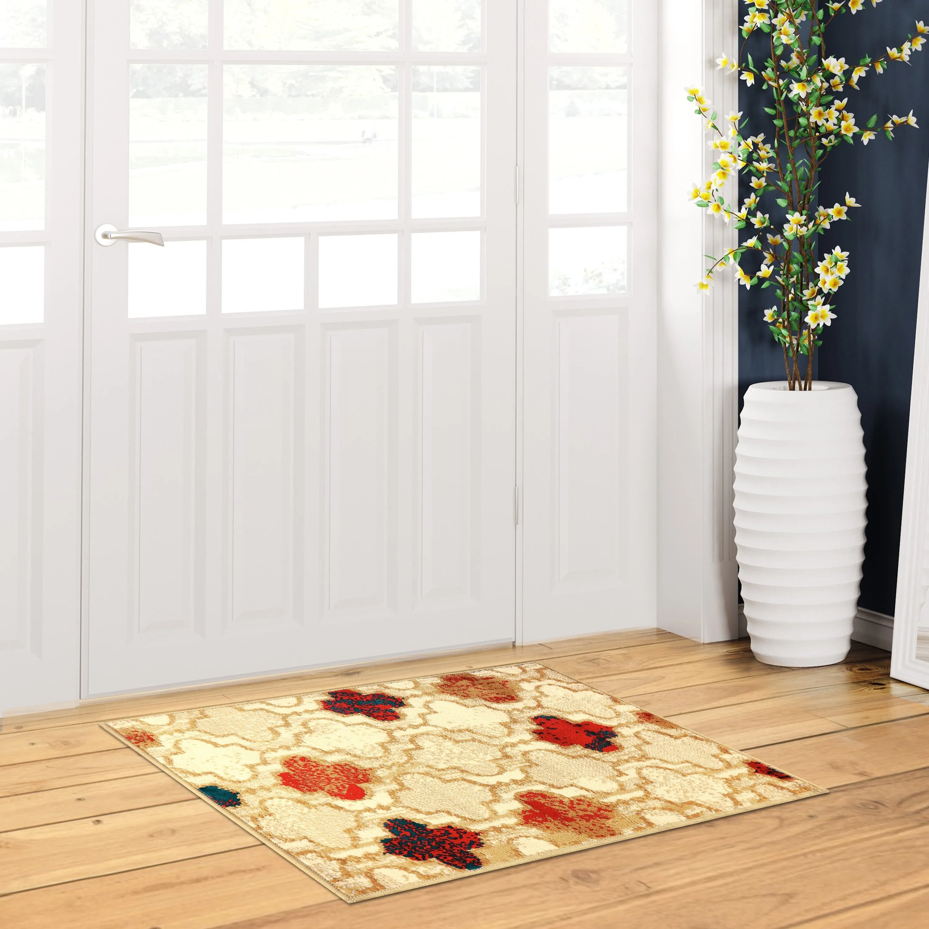 Superior Viking Modern Geometric Indoor Area Rug